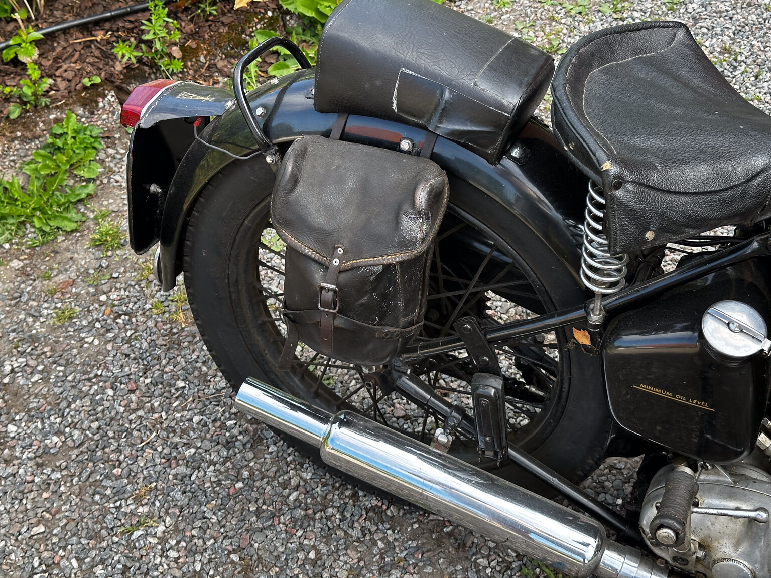 Exterior image of 1943 BSA 500
