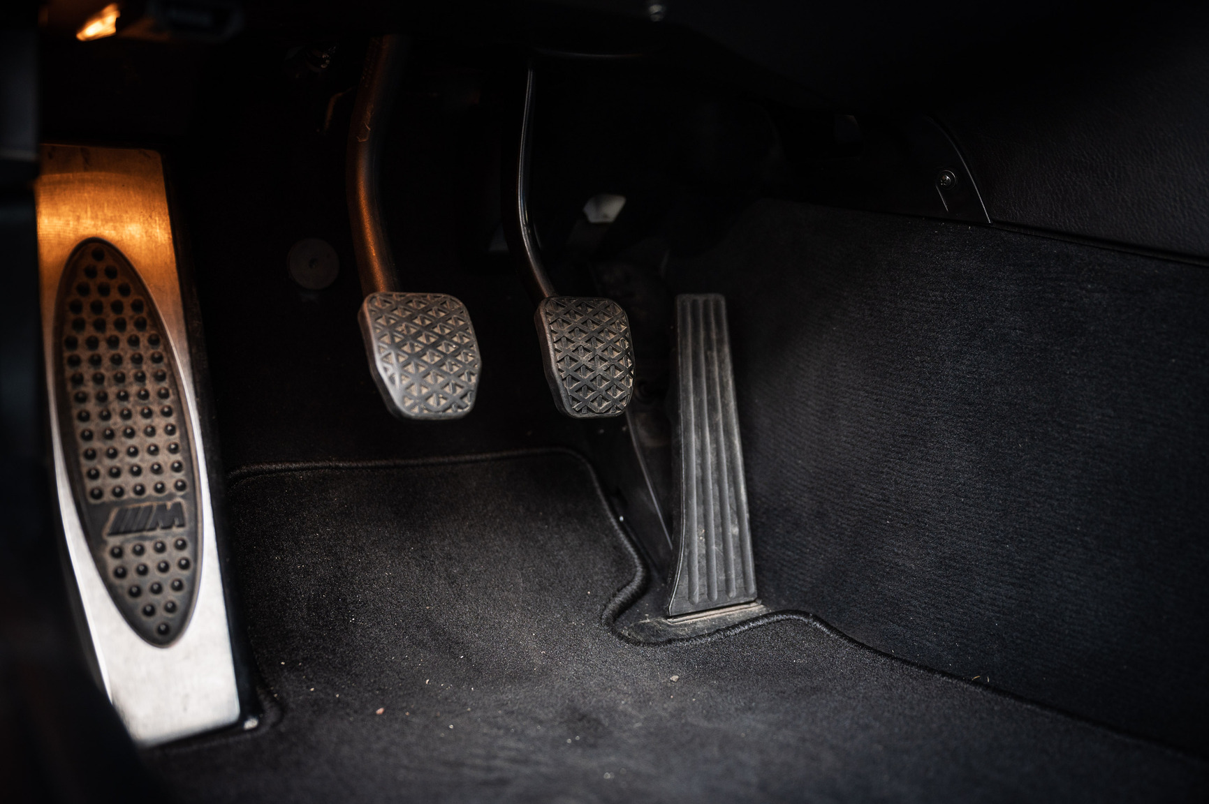 Interiörbild 2005 BMW M3 E46 manuell