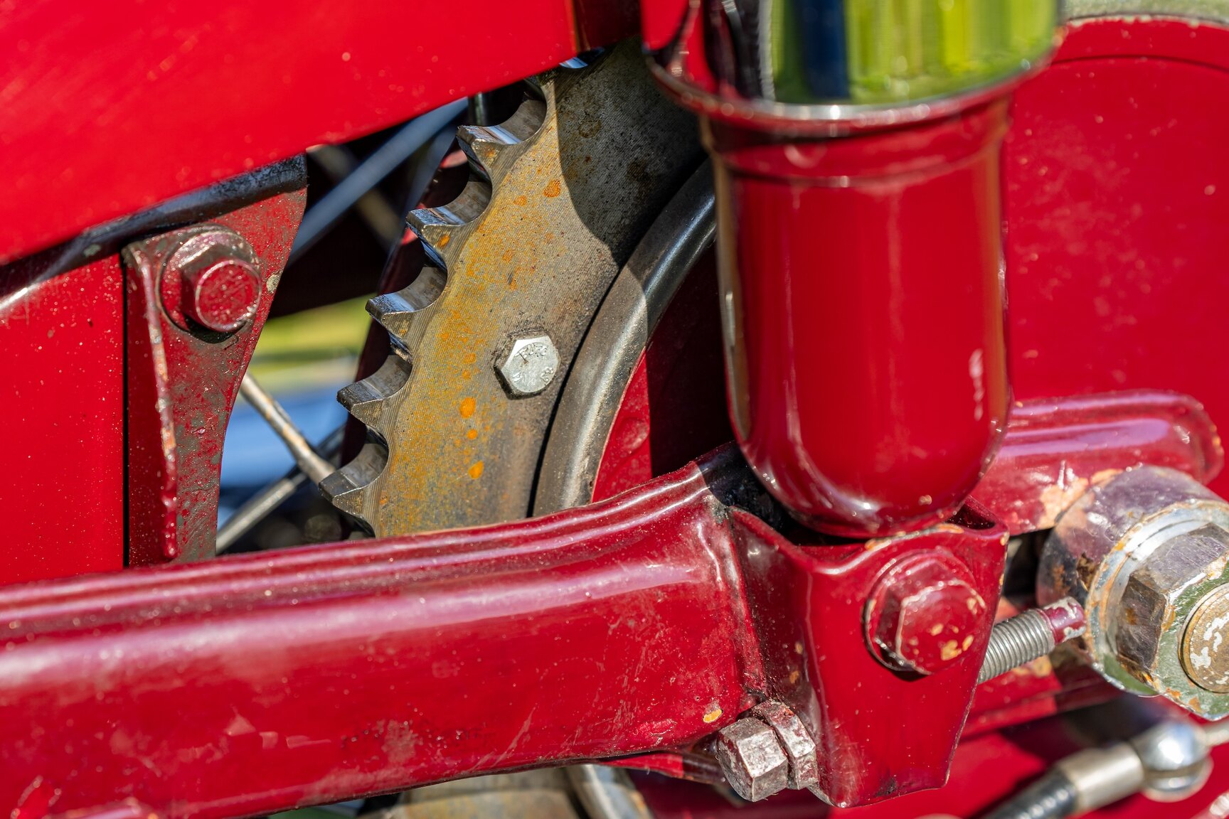 1954 Ariel FH 650 Huntsmaster Twin, Mekanik