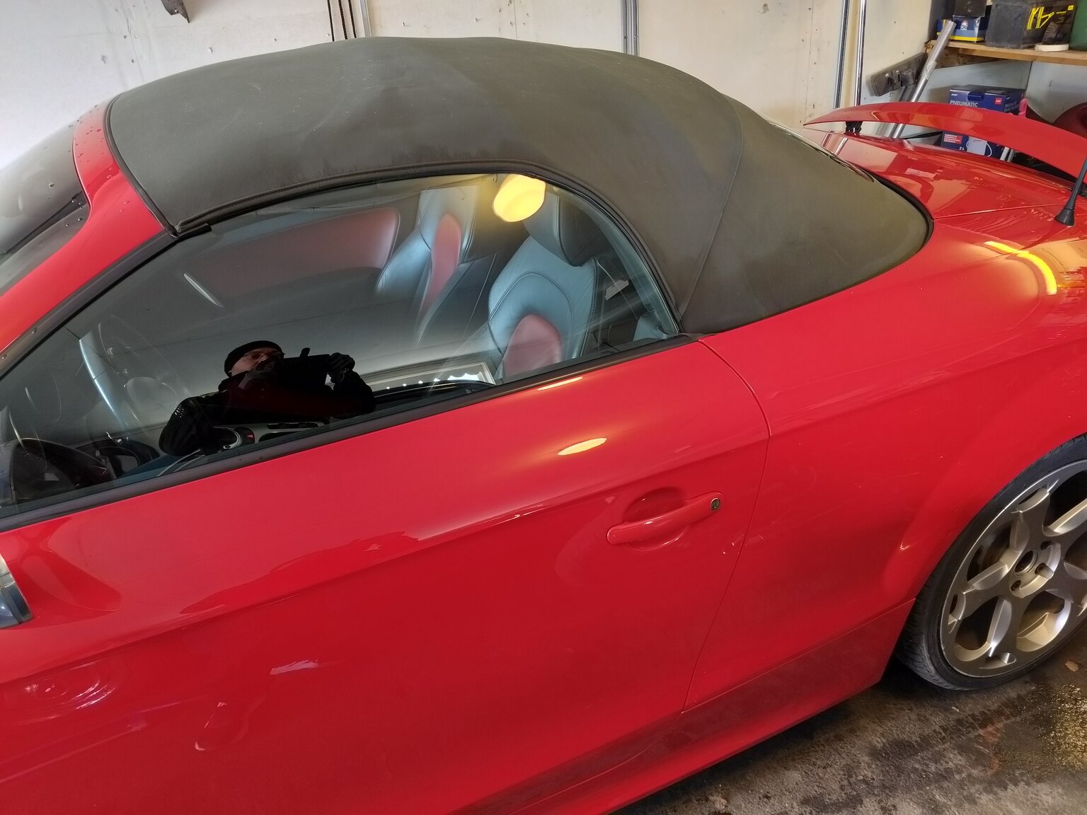 Exteriörbild på 2009 Audi TTS Roadster