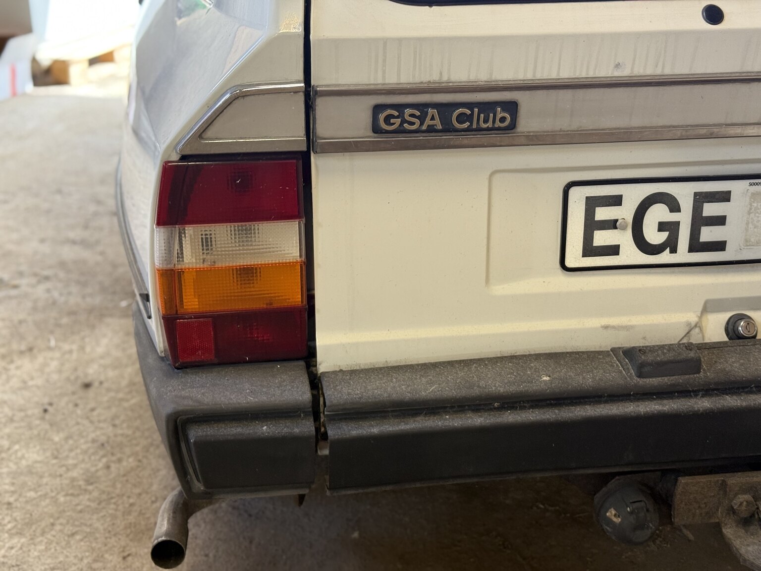 Exterior image of 1984 Citroën GSA Break