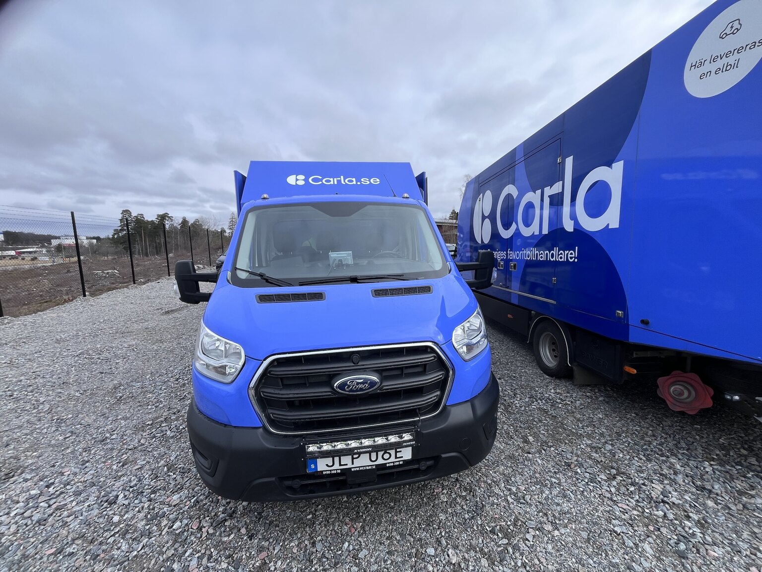 Aussenfoto 2022 Ford Transit fordonstransport (8)