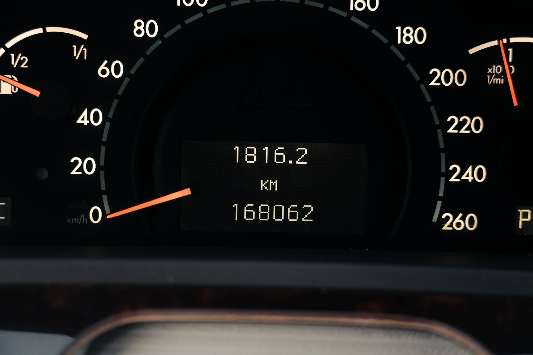 Interiörbild 1999 Mercedes-Benz S 320