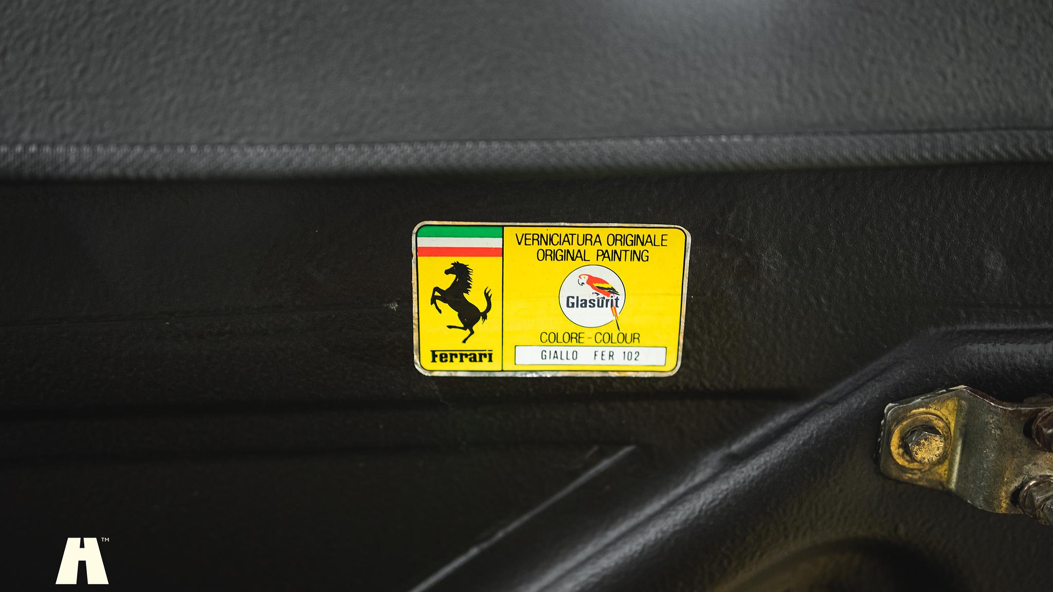 1986 Ferrari 328 GTB, Mekanik