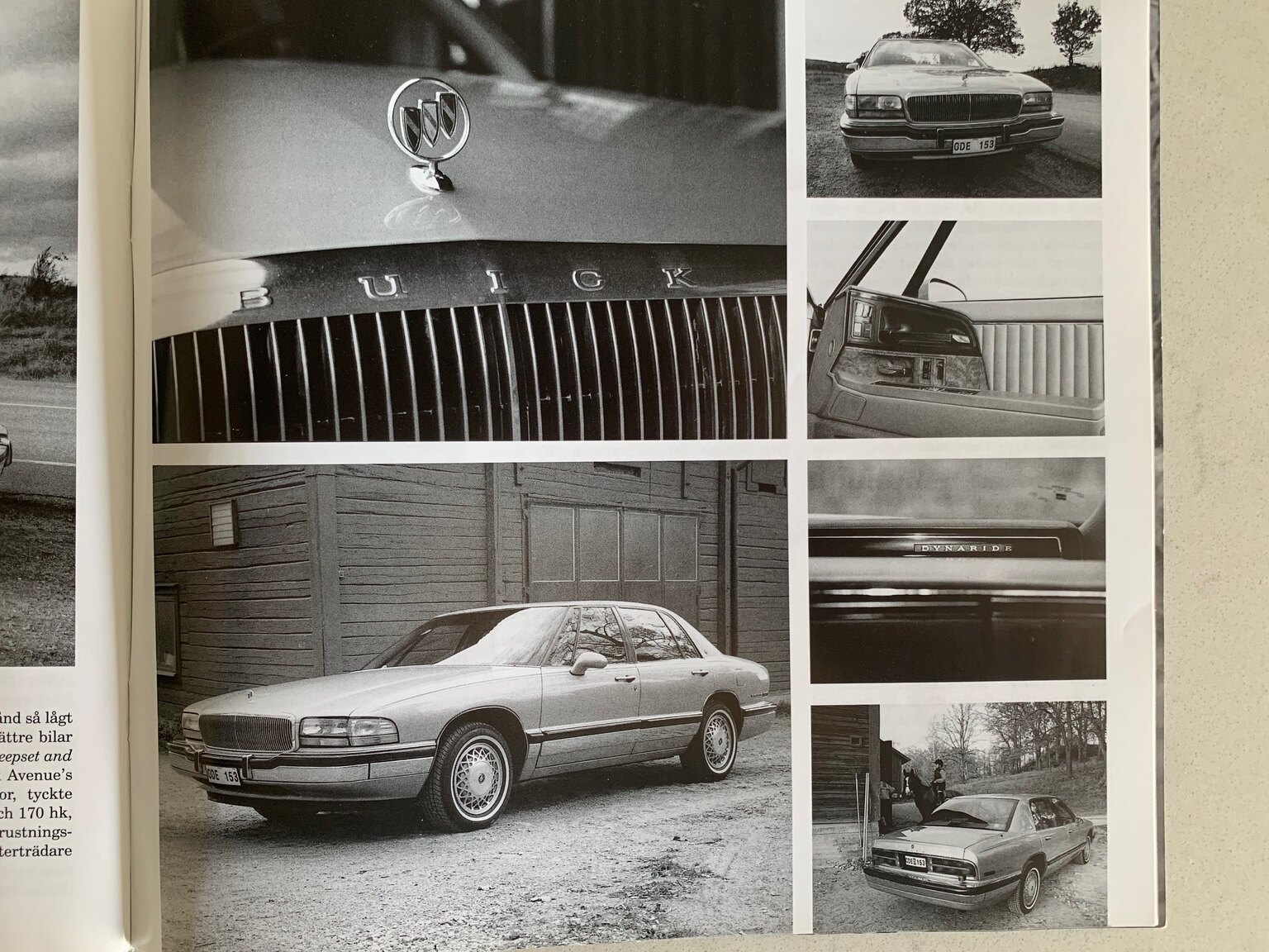 Dokumentation för 1992 Buick Park Avenue