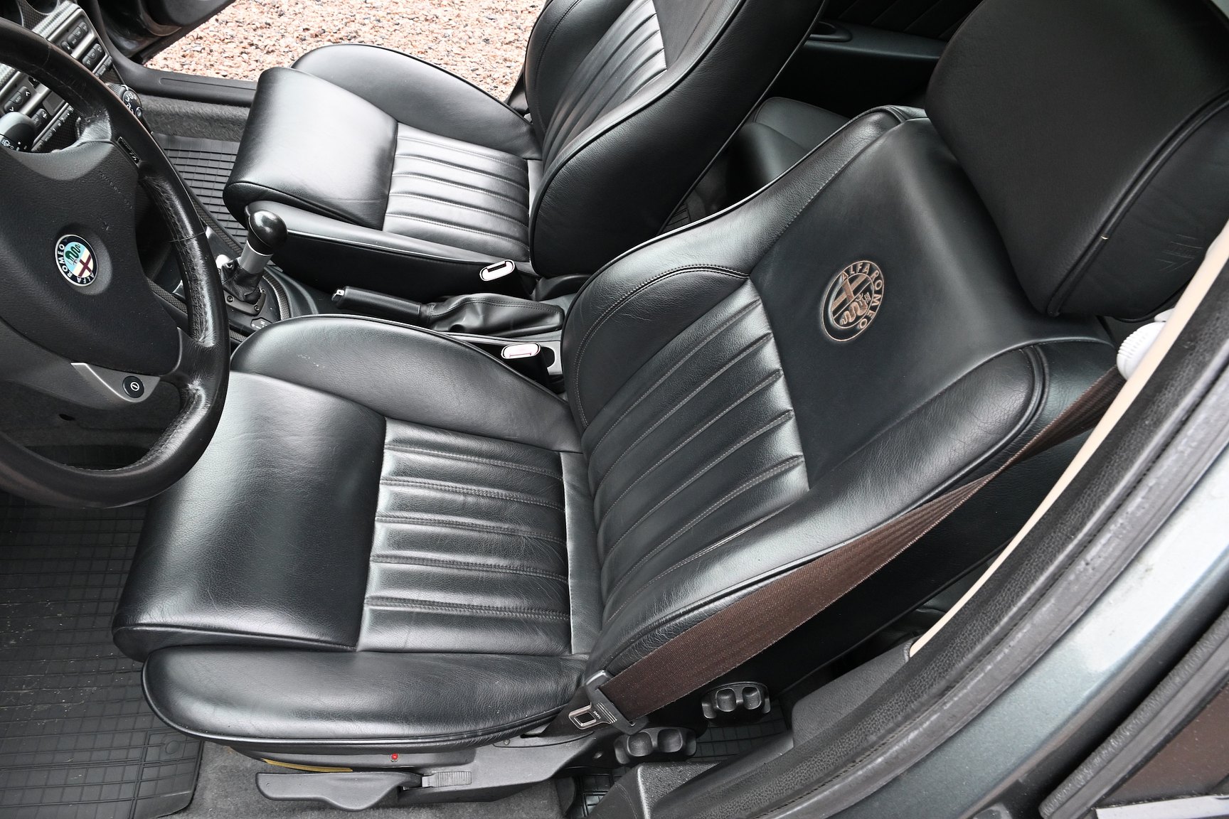 Interiörbild 2000 Alfa Romeo 156 Sportwagon TS Selespeed Distinctive