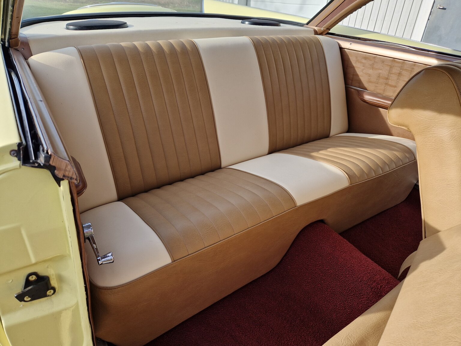 Interiörbild 1961 Chrysler Windsor Coupé