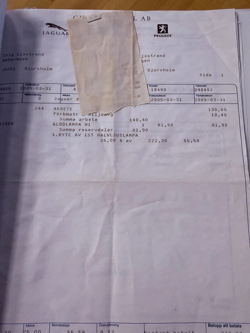 Documentation for 1997 Jaguar XK8 (39)