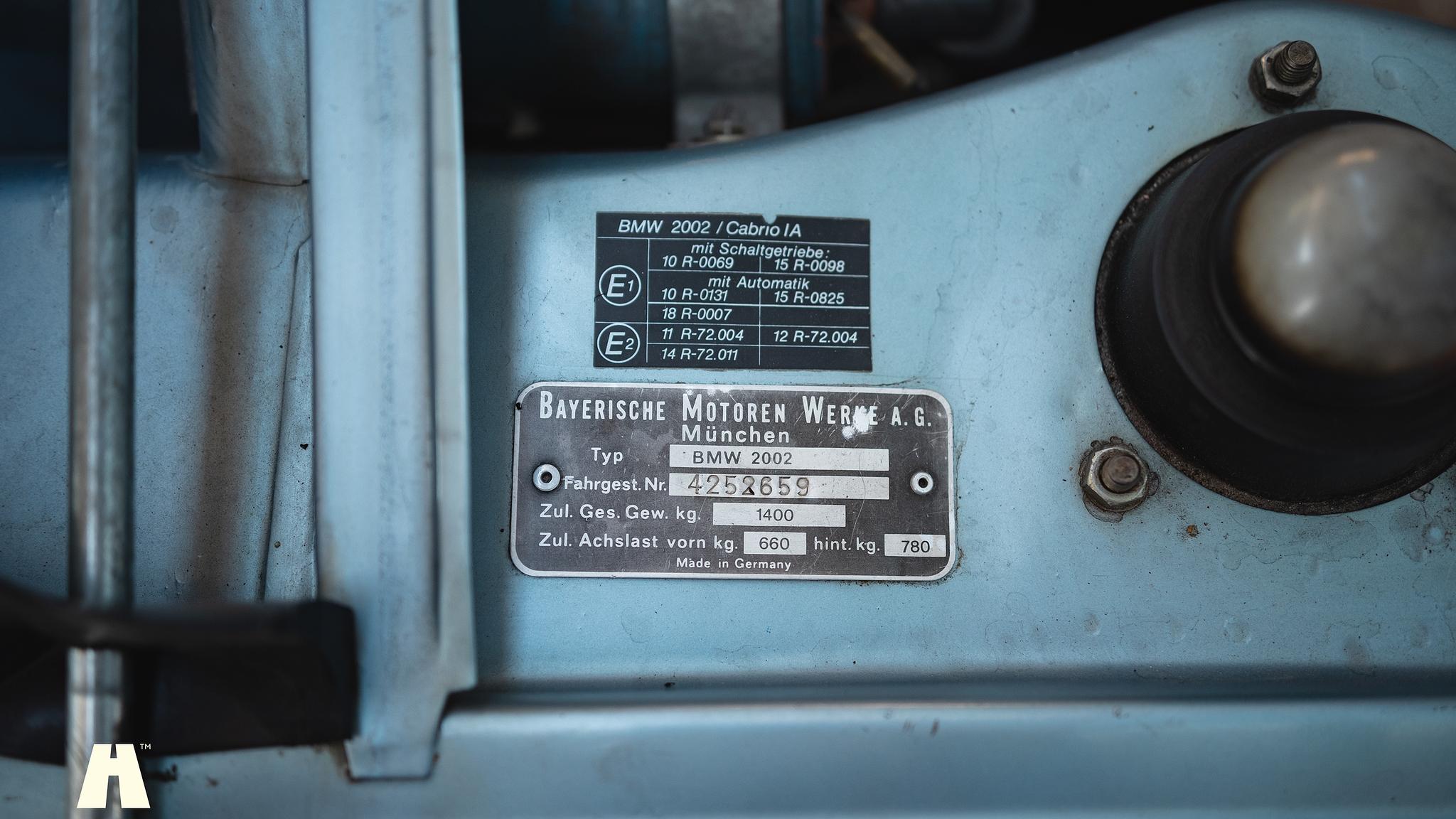 Image of 1974 BMW 2002 mechanics