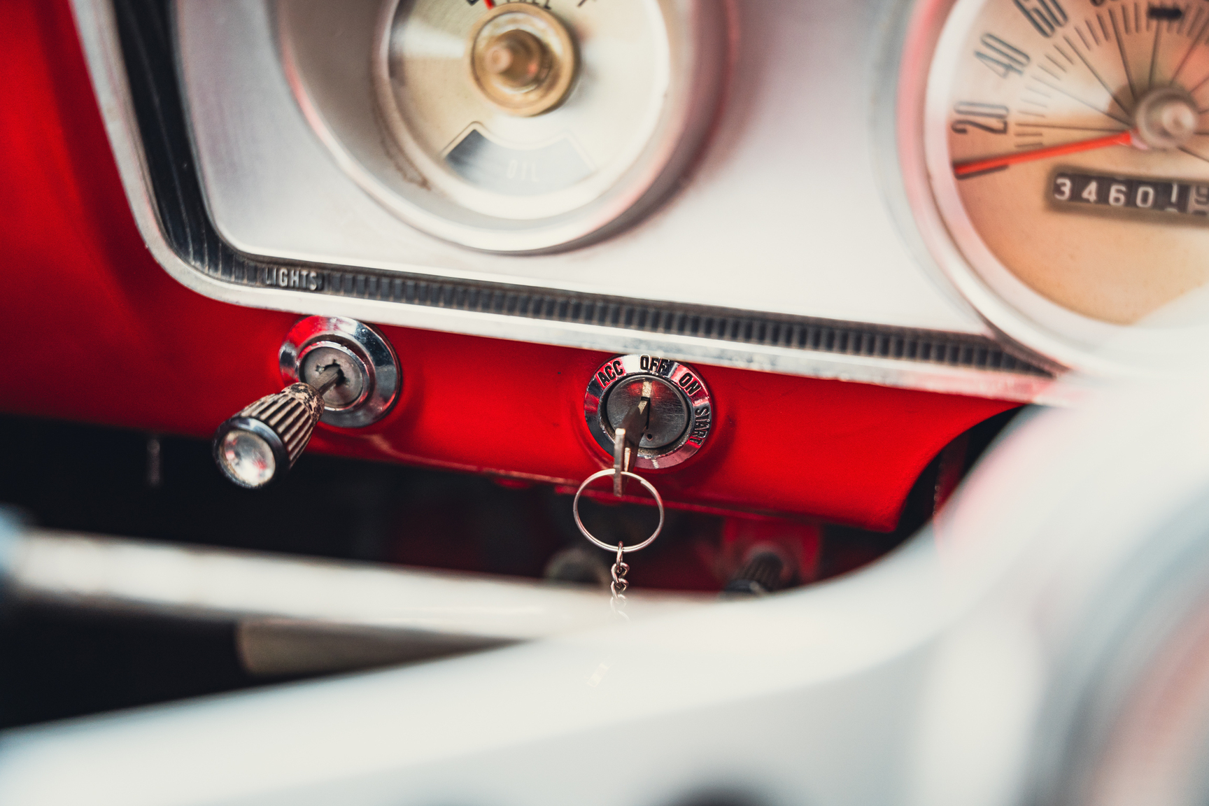 Innenraumfoto von 1964 Ford Fairlane 500 Sport Coupé (22)