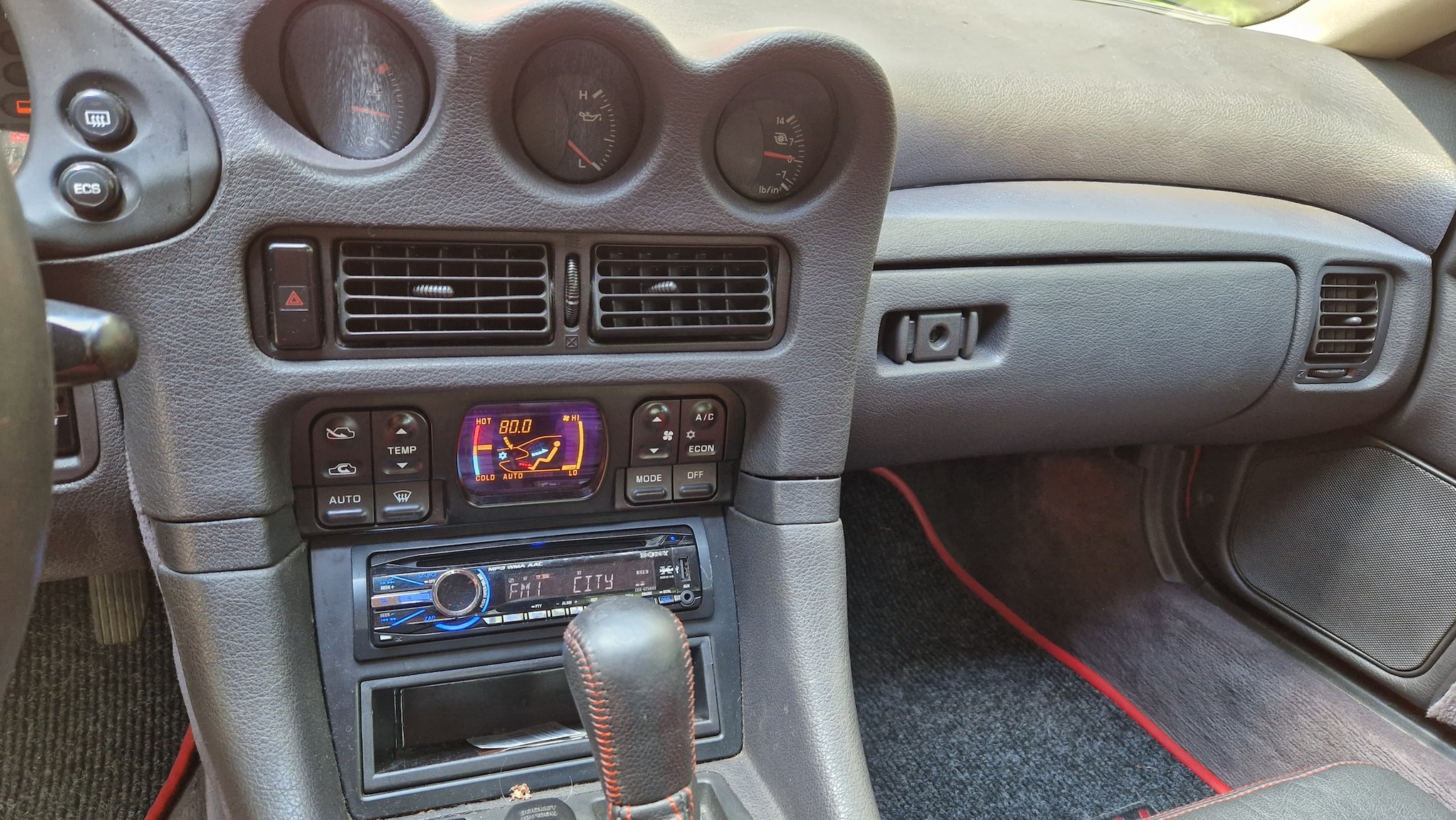 Interior image of 1992 Dodge Stealth RT/T Twin Turbo (12)
