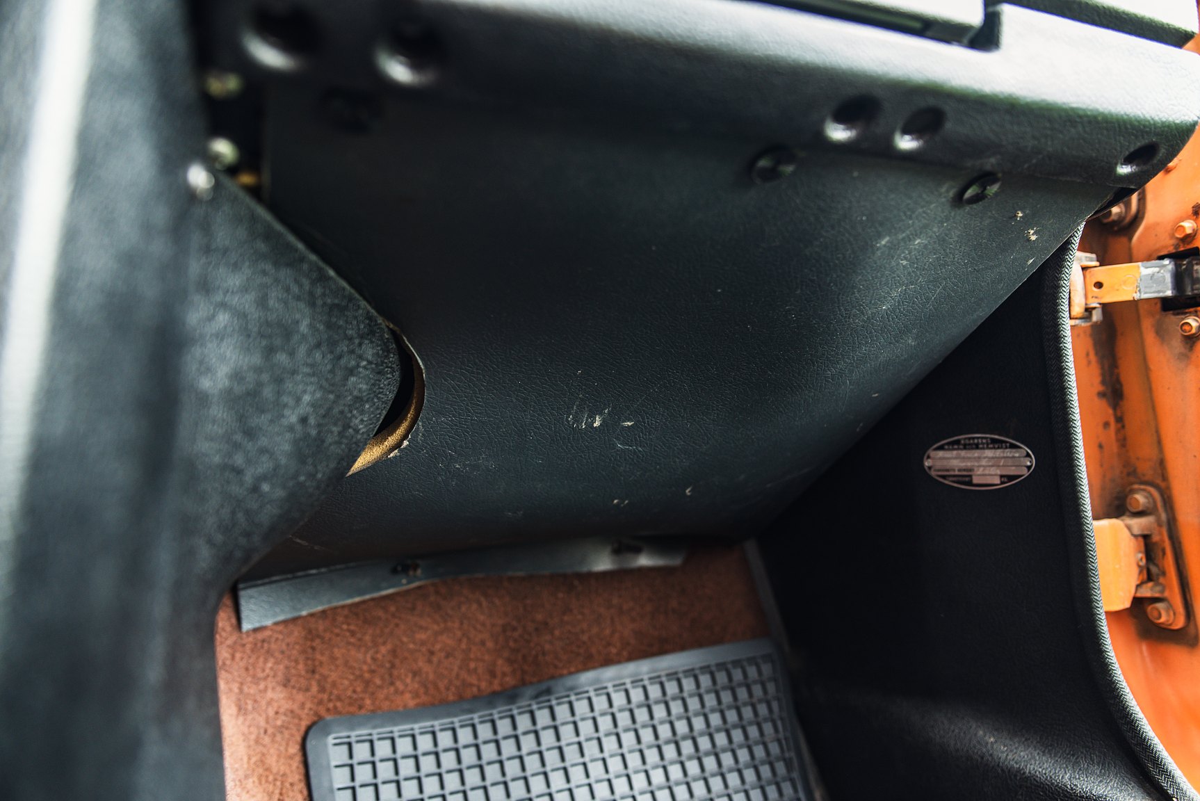 Interiörbild 1974 Volvo 142 2.0