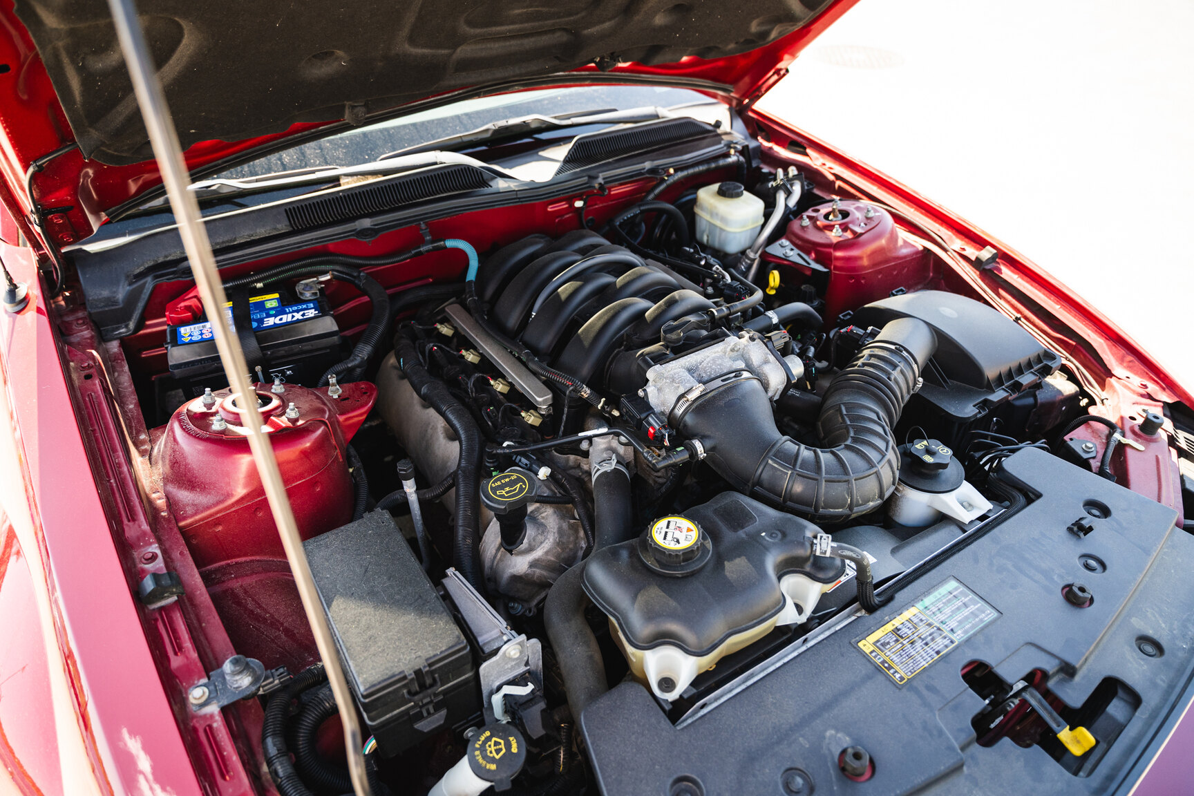 2005 Ford Mustang GT Cabriolet, Mekanik