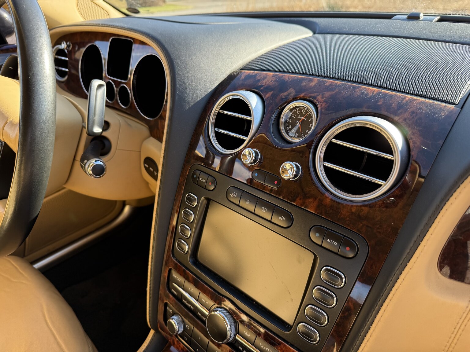 Interiörbild 2005 Bentley Flying Spur