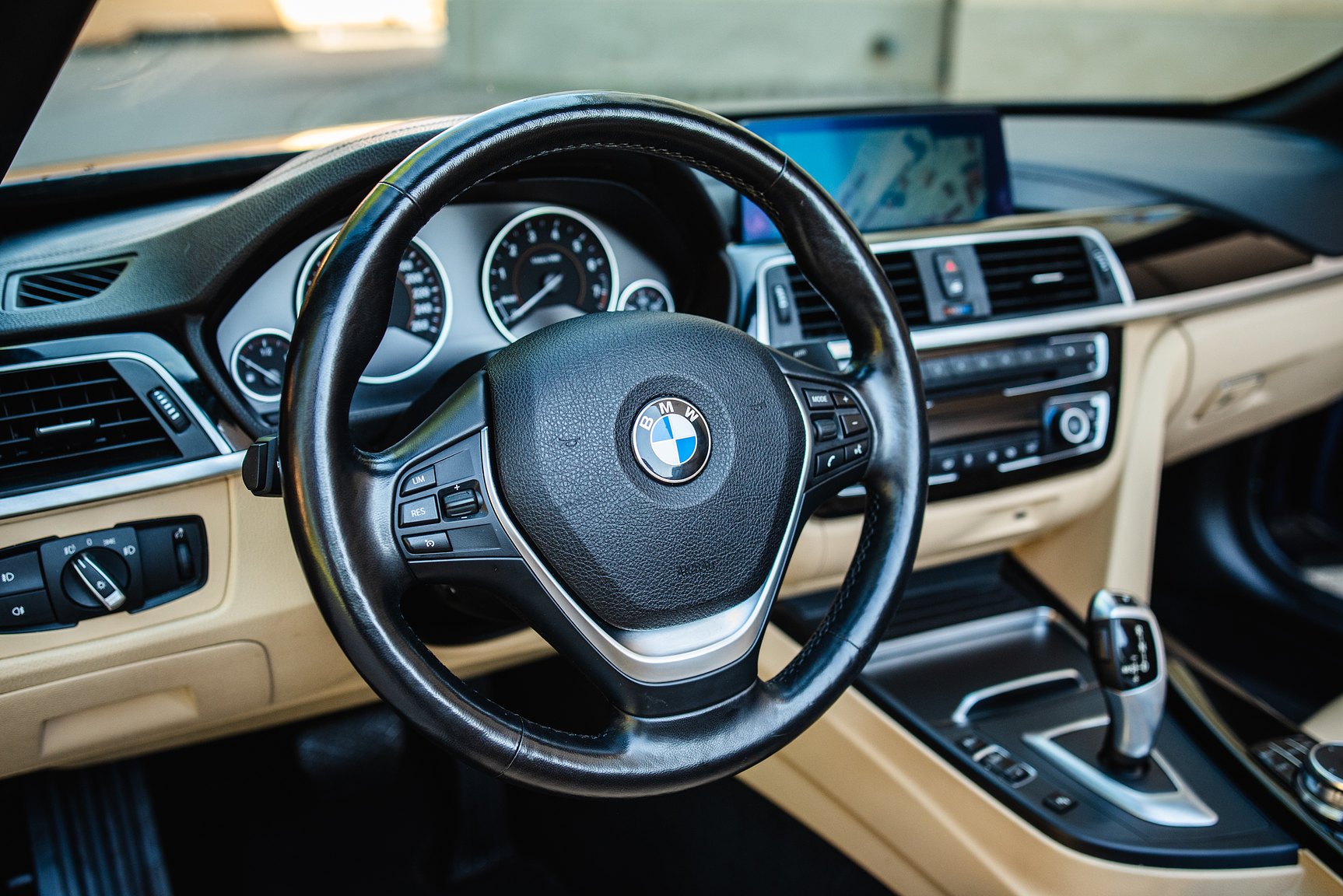 Interiörbild 2018 BMW 430i xDrive Convertible