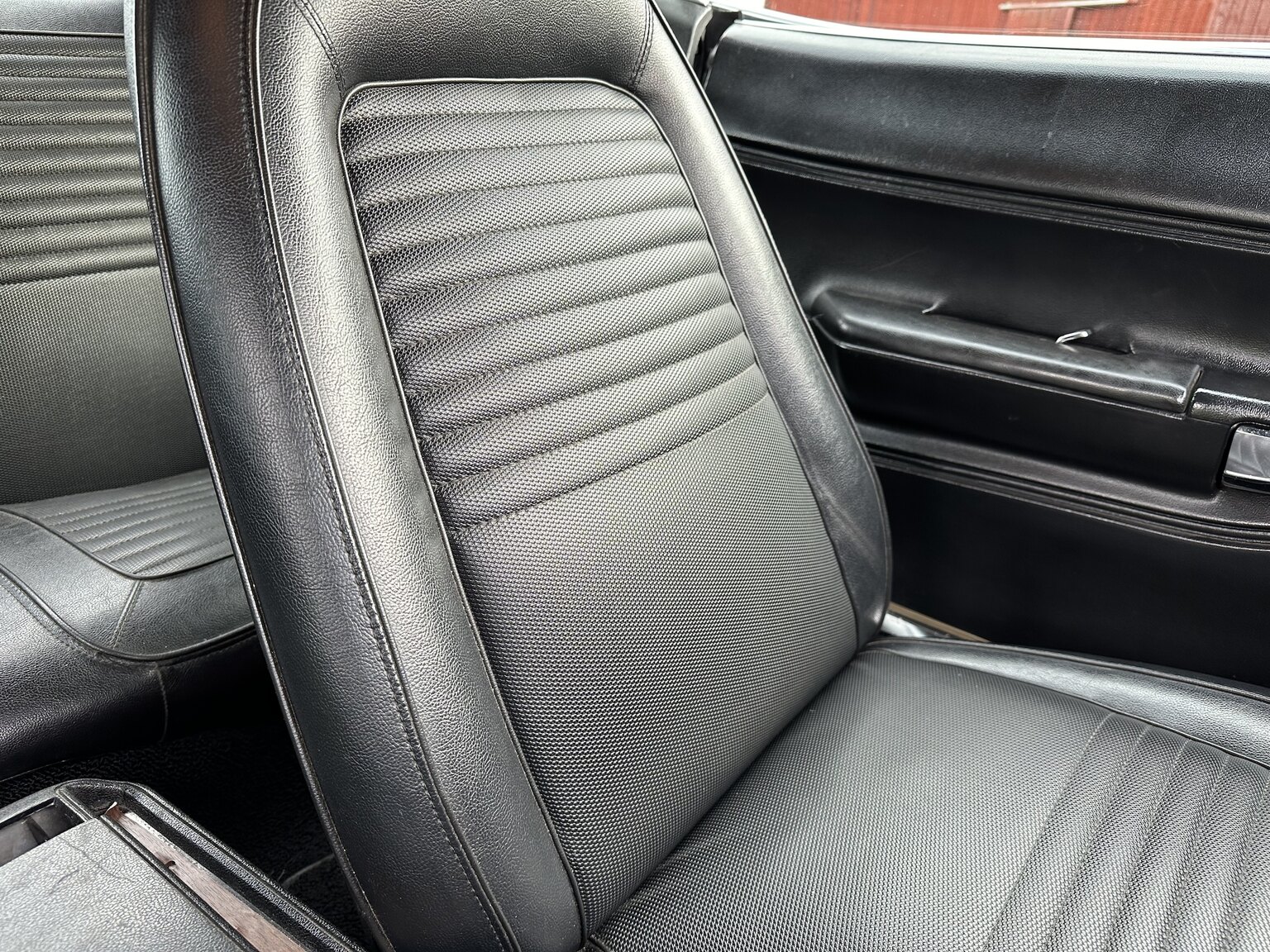 Interiörbild 1970 Plymouth Cuda 383