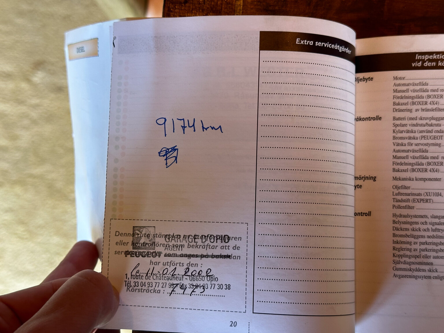 Dokumentation, 1997 Peugeot 306 Cabriolet