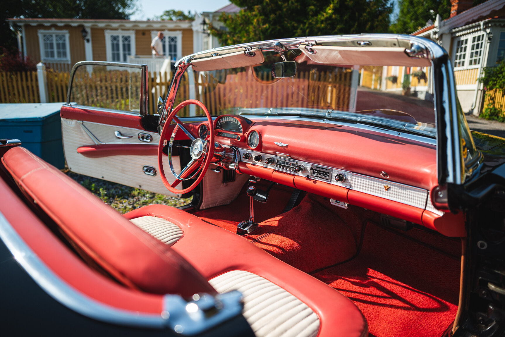 Interior image of 1956 Ford Thunderbird