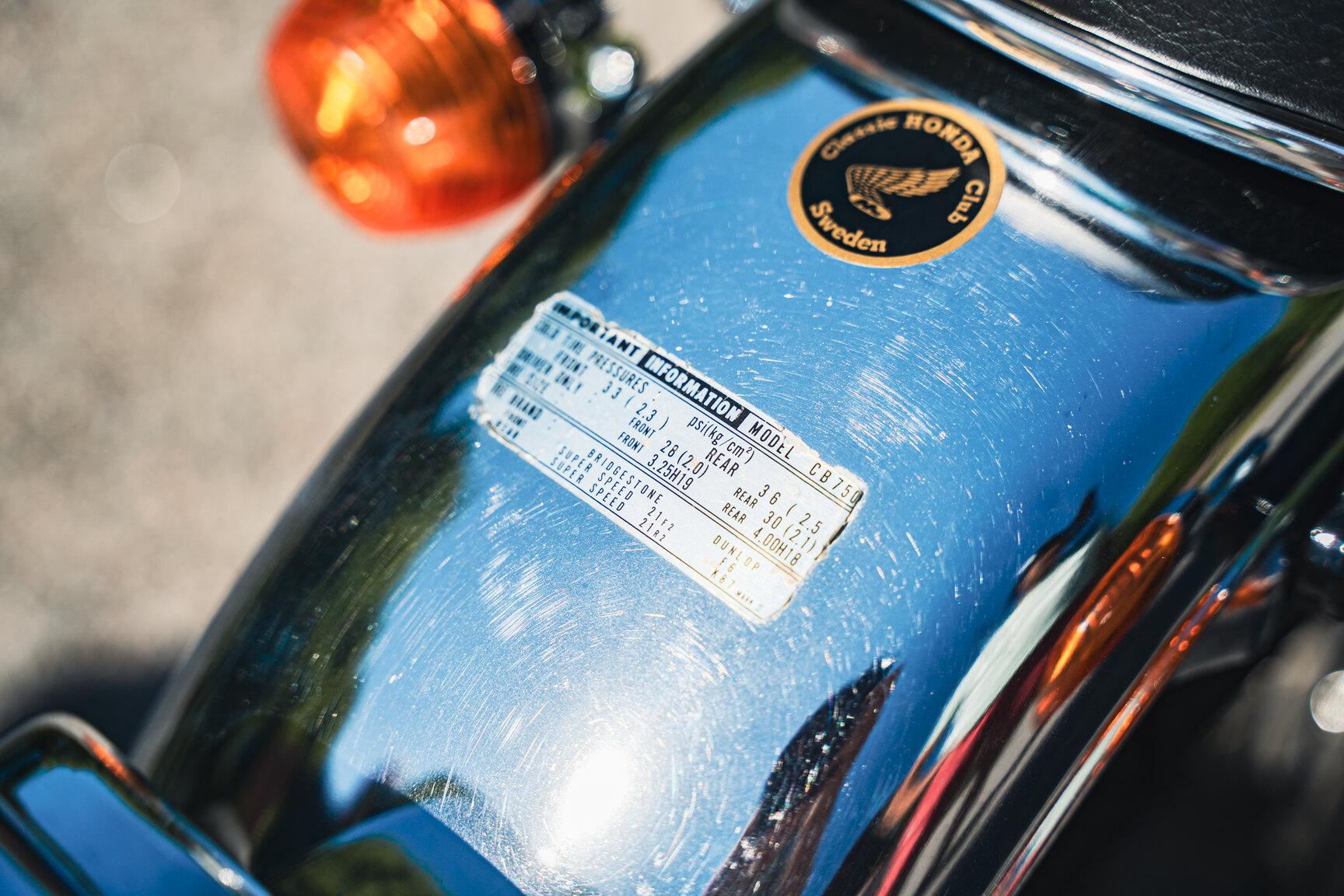 Exteriörbild på 1975 Honda CB 750 K2