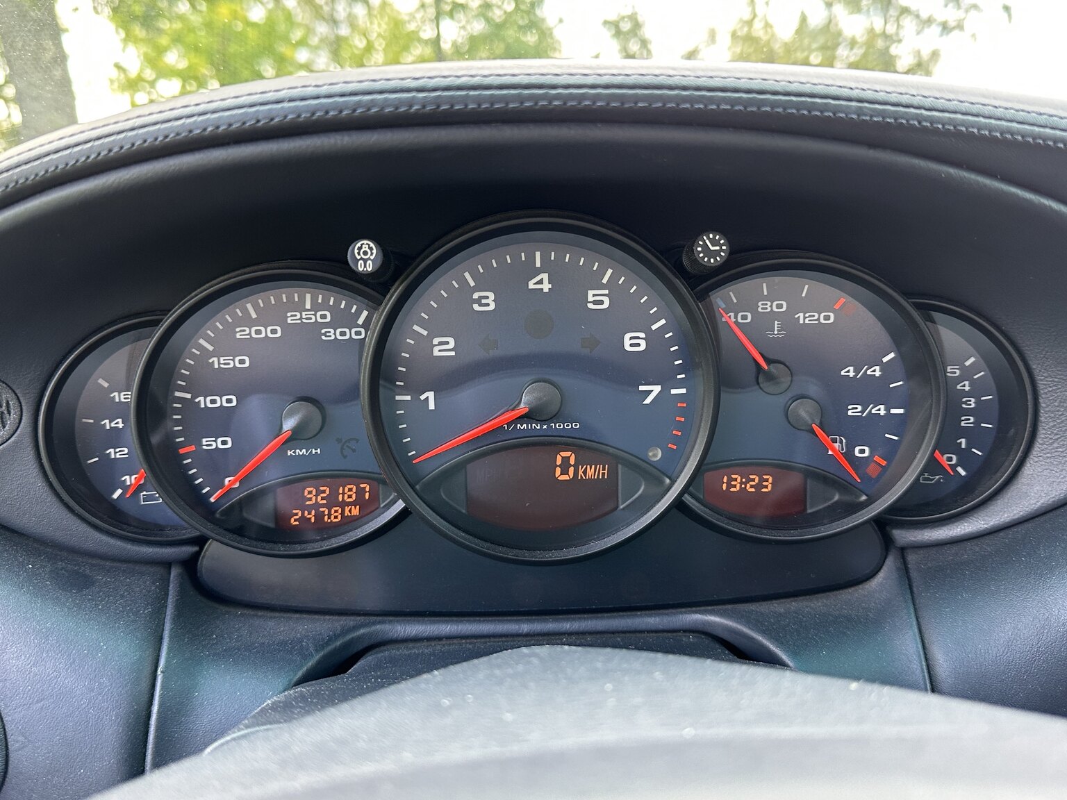 Interiörbild 1999 Porsche 911 Carrera