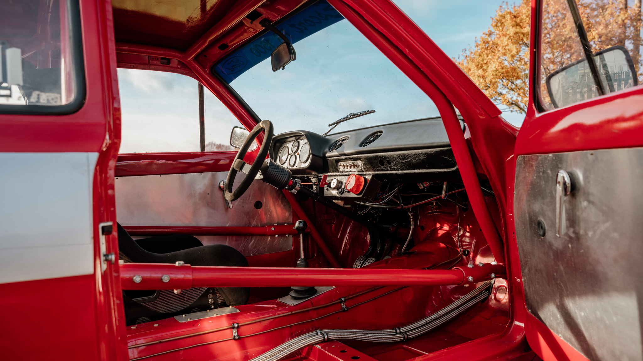 Interiörbild 1972 Ford Escort MK1 Mexico