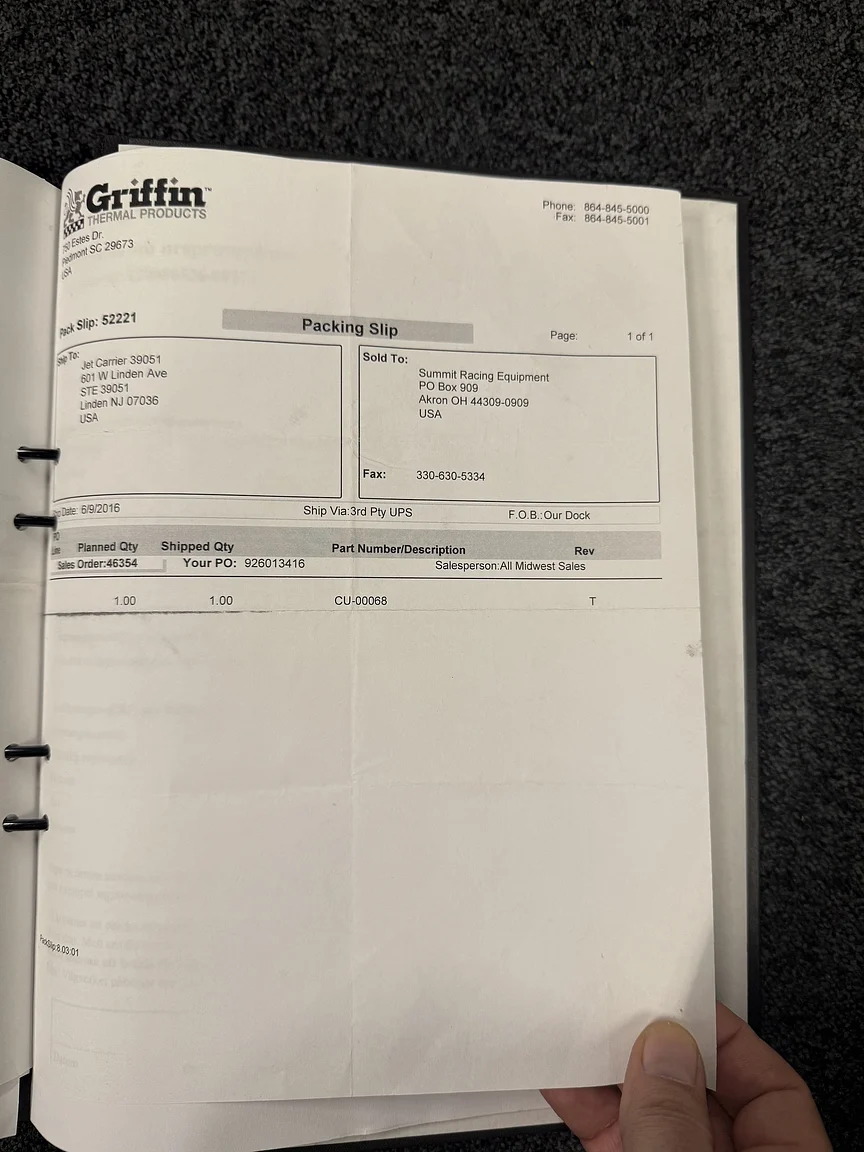 Dokumentation för 1971 Chevrolet Corvette Stingray Special 598 cui V8 795 hk (118)