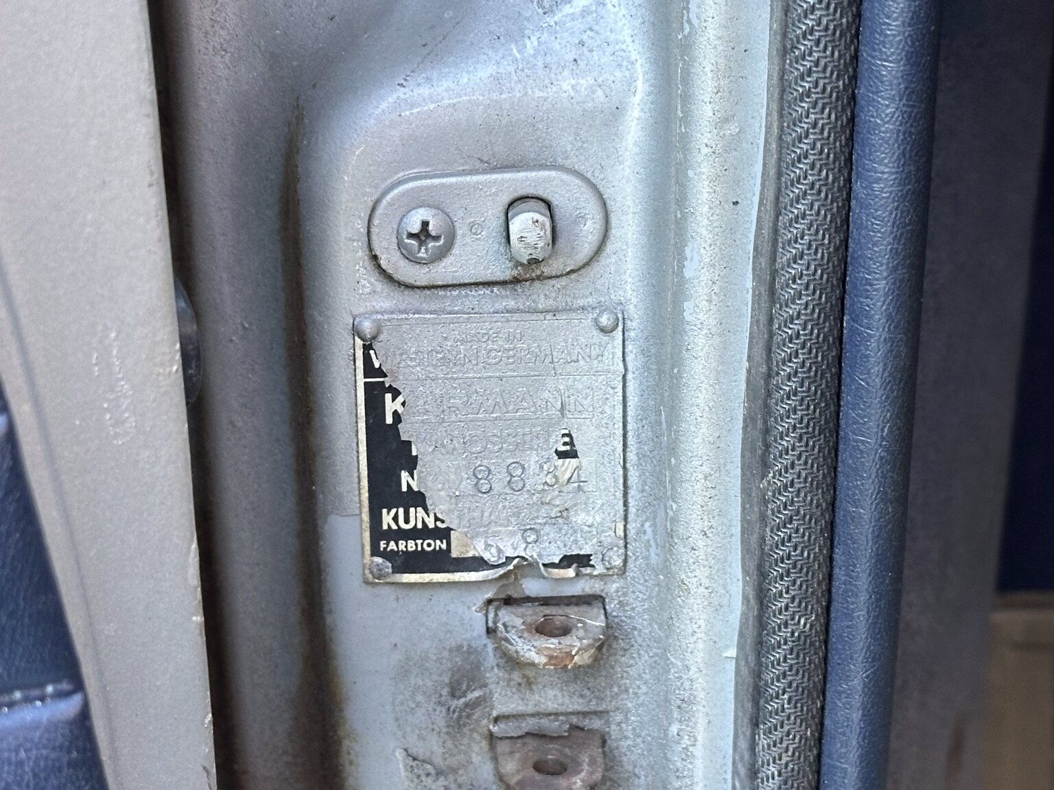 Innenraumfoto von 1968 BMW 2000 CS