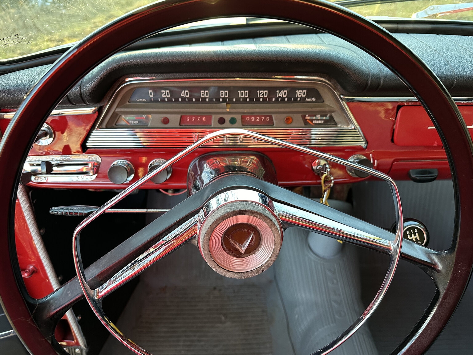 Interiörbild 1965 Volvo PV 544 Sport