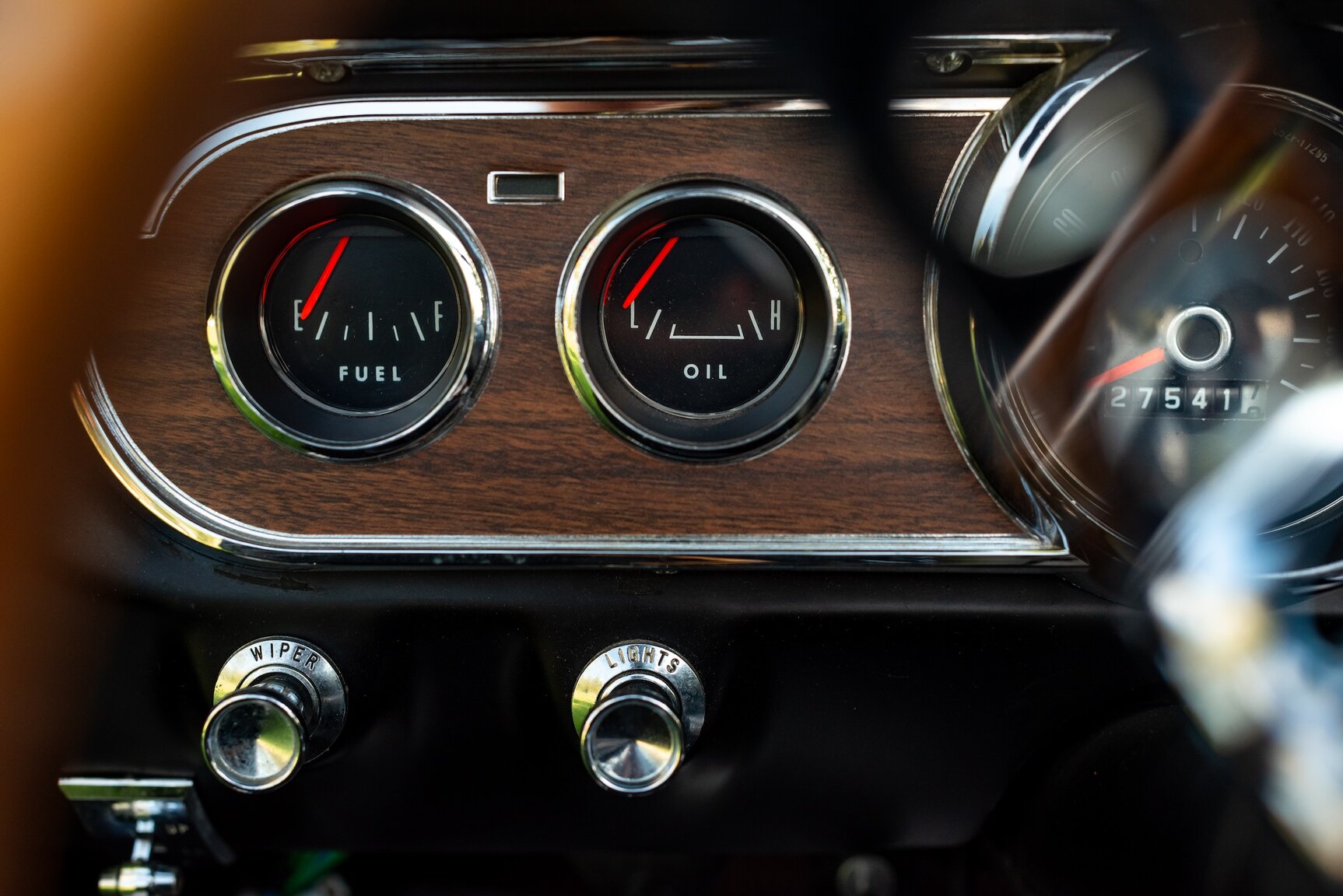 Innenraumfoto von 1966 Ford Mustang Convertible