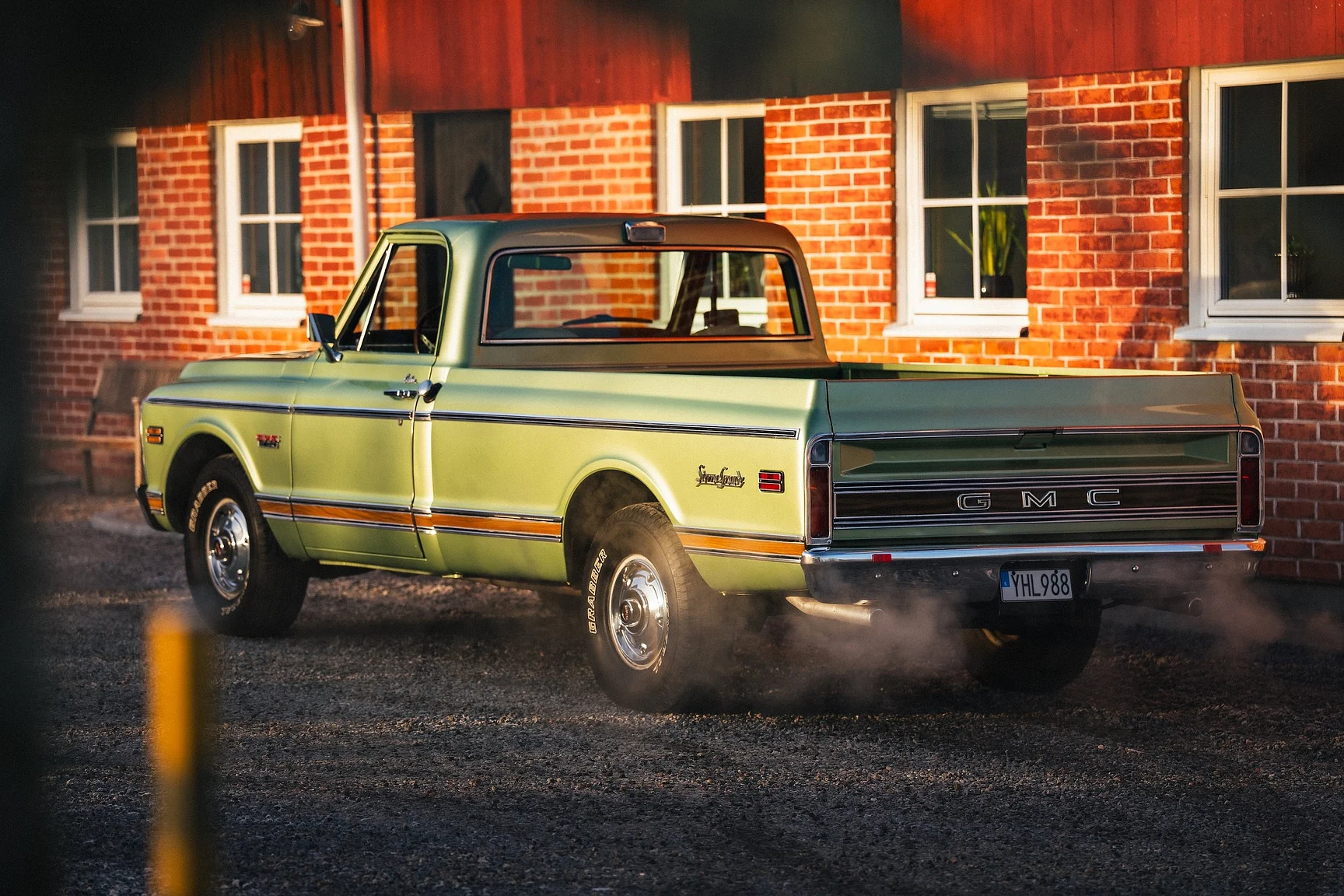 Aussenfoto 1970 GMC 1500 Custom Sierra Grande – NO RESERVE (83)