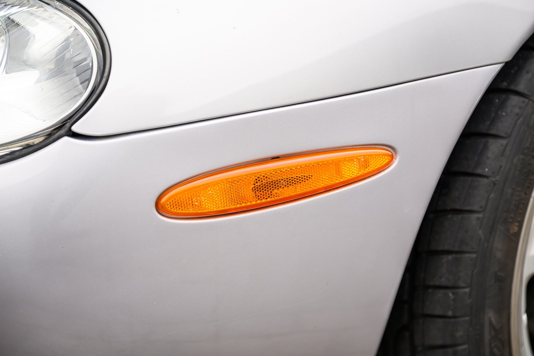 Exterior image of 2001 Jaguar XKR Silverstone