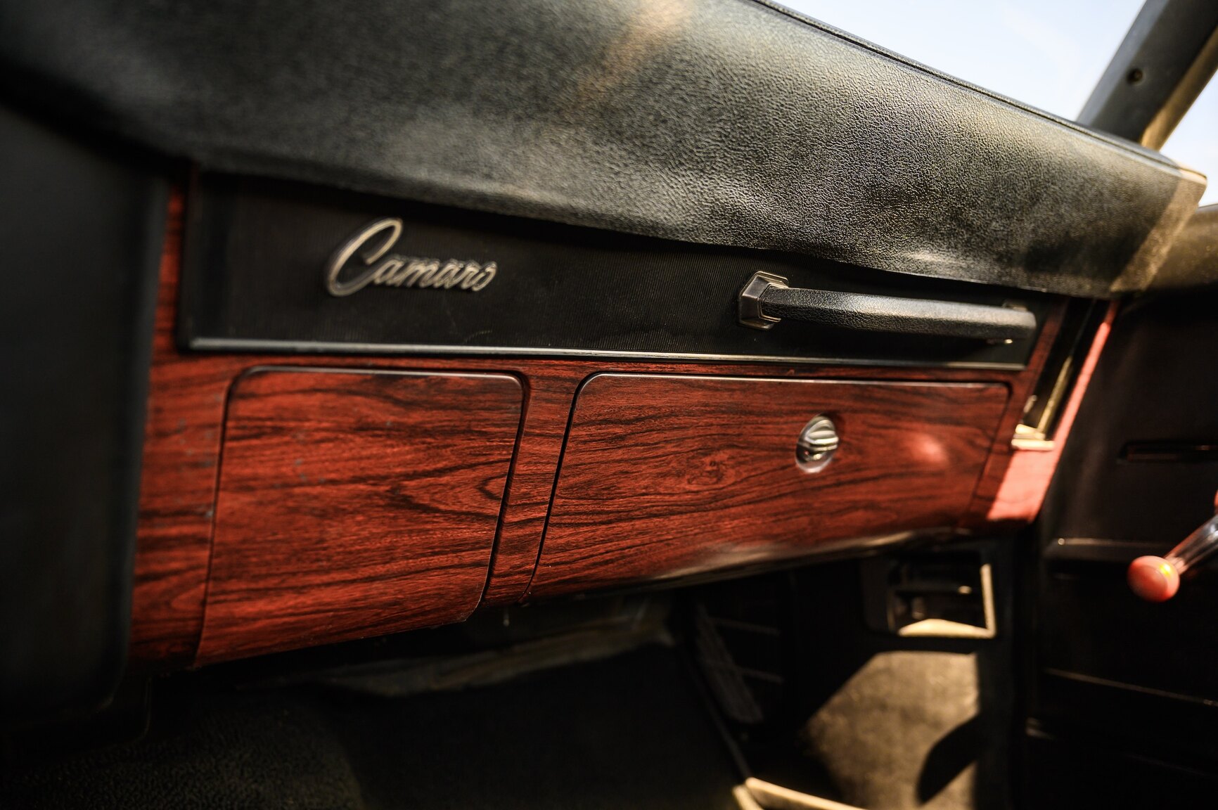 Interiörbild 1969 Chevrolet Camaro SS