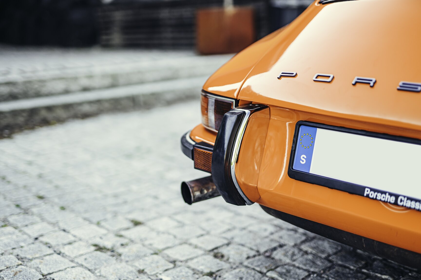 Exteriörbild på 1972 Porsche 911E