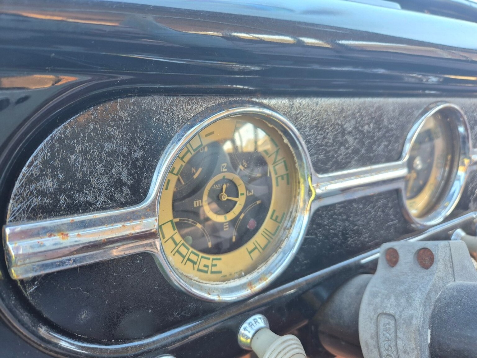 Interiörbild 1954 Ford Vedette 3.9 V8