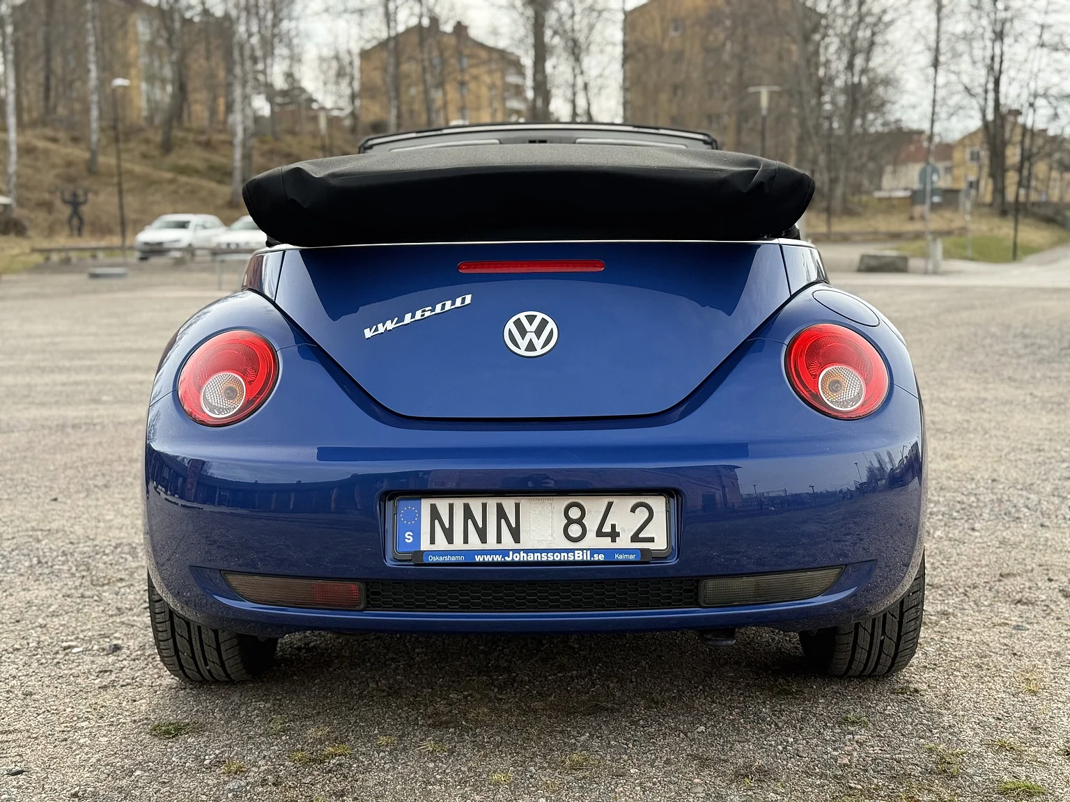 Exteriörbild på 2007 VW Beetle 1600 Cabriolet  (7)