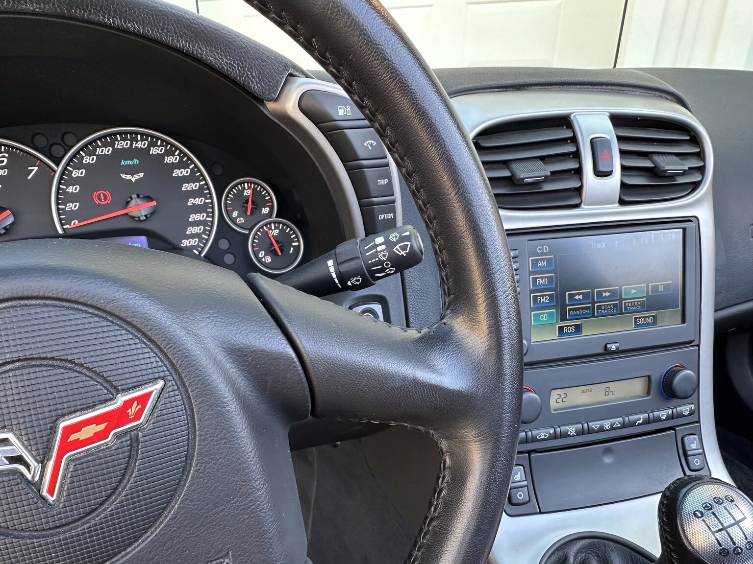 Interior image of 2005 Corvette C6 Z51 Cabriolet