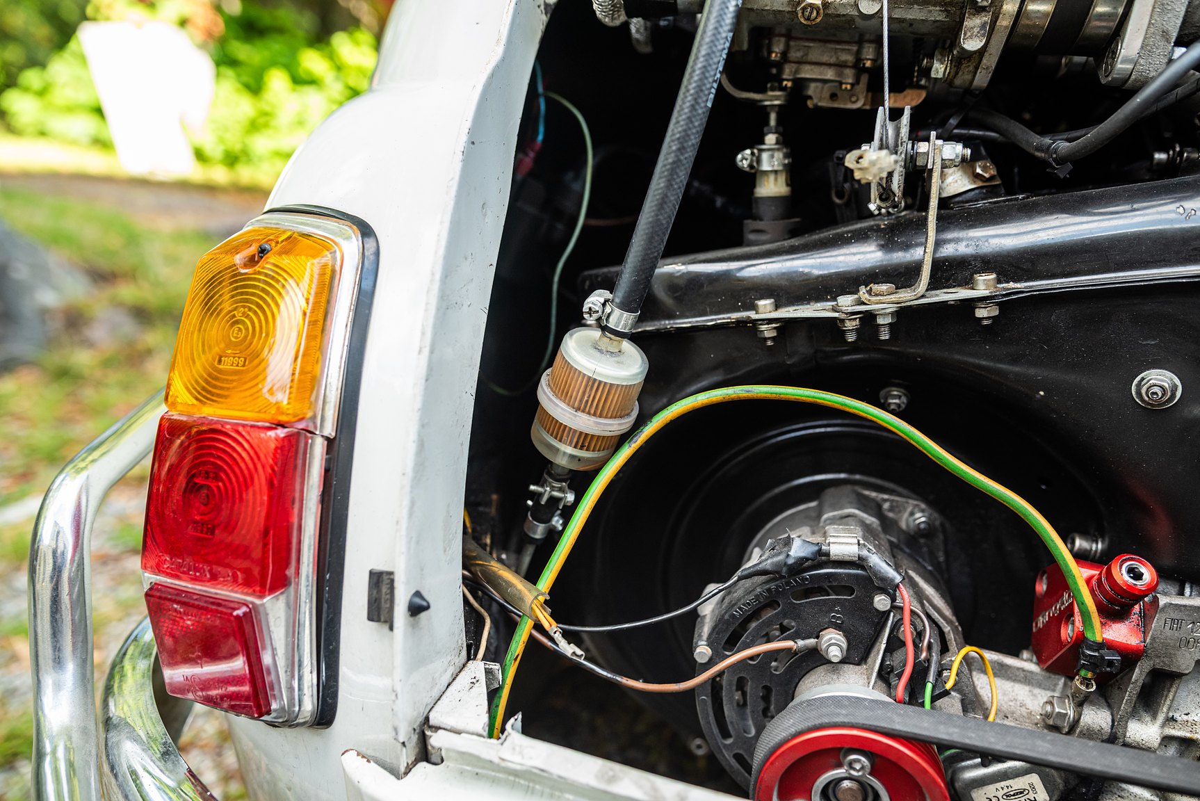 Image of 1971 FIAT 500 "Superiore" mechanics