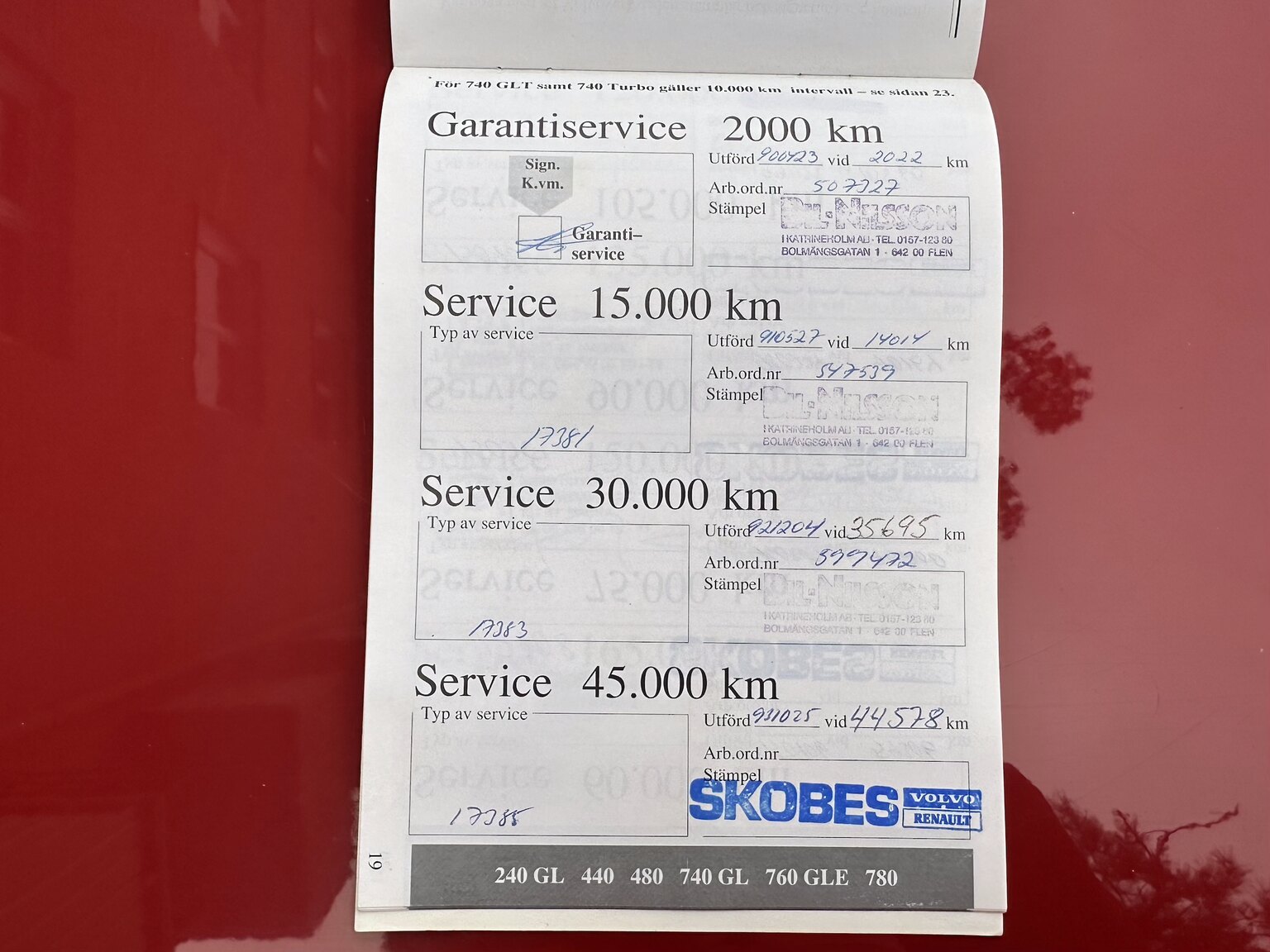 Dokumentation, 1990 Volvo 240 (7)