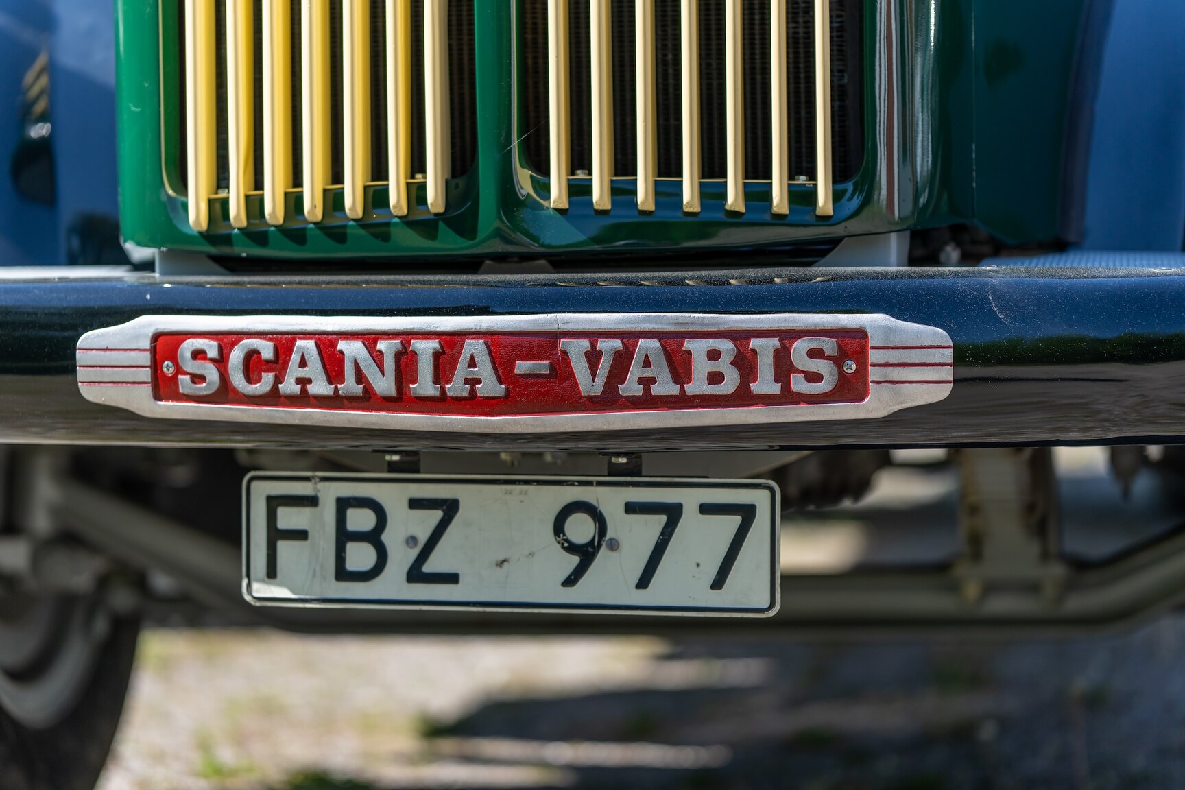 Exteriörbild på 1956 Scania Vabis L71