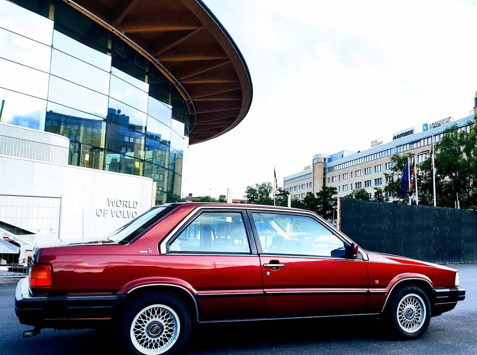 Aussenfoto 1990 Volvo 780 Bertone