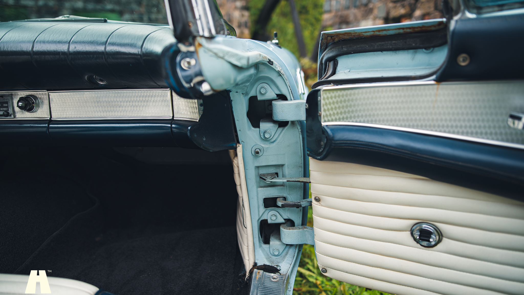 Interiörbild 1957 Ford Thunderbird D-Code