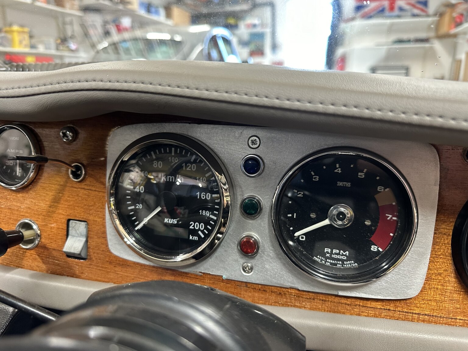 Innenraumfoto von 1970 Lotus Europa S2