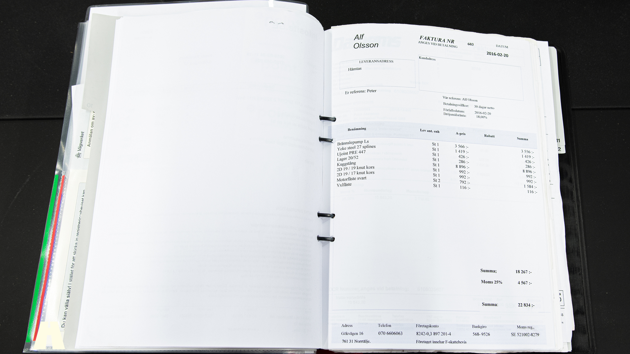 Documentation for 1967 Chevrolet Camaro Pro Touring