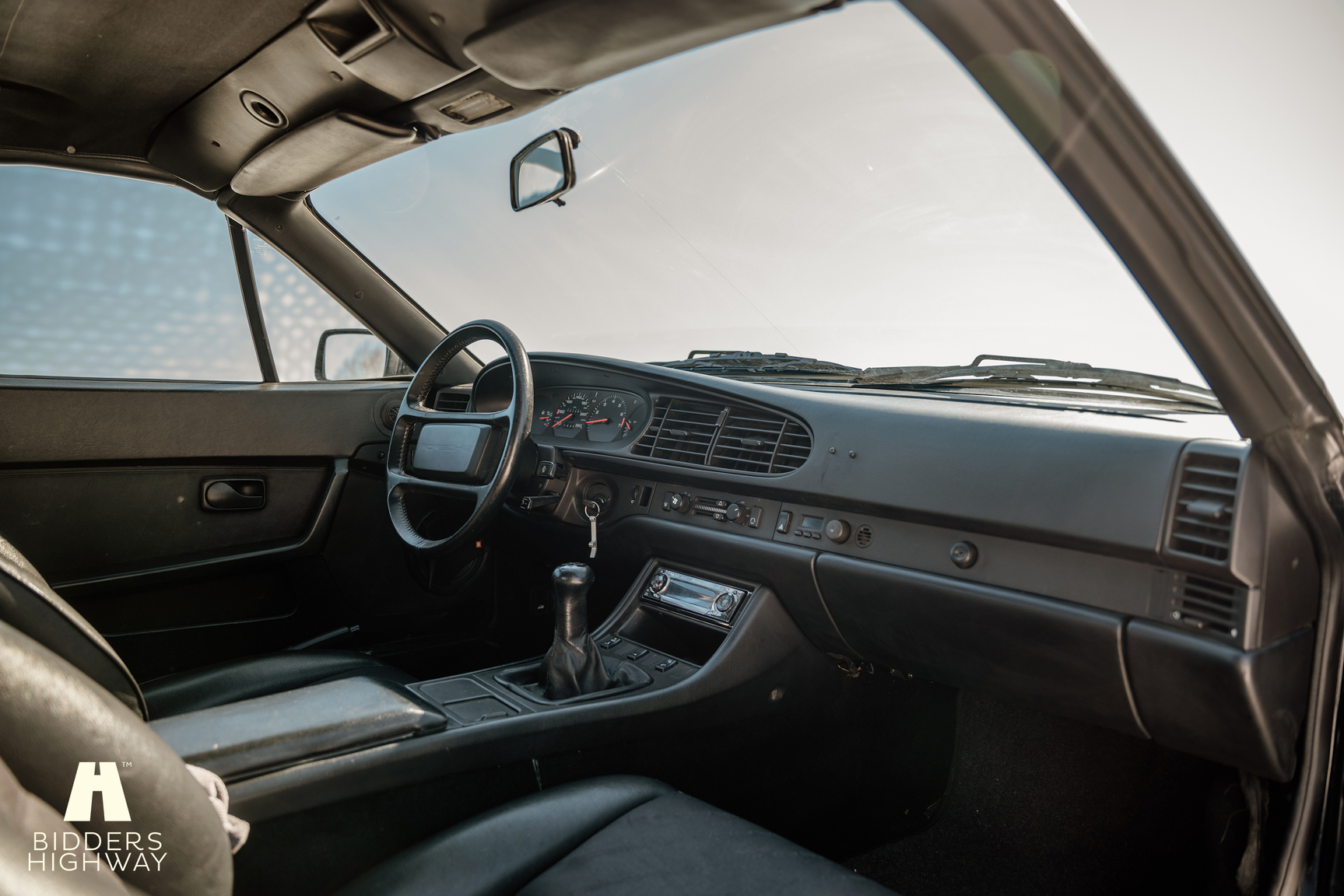 Interiörbild 1989 Porsche 944 S2 Cabriolet
