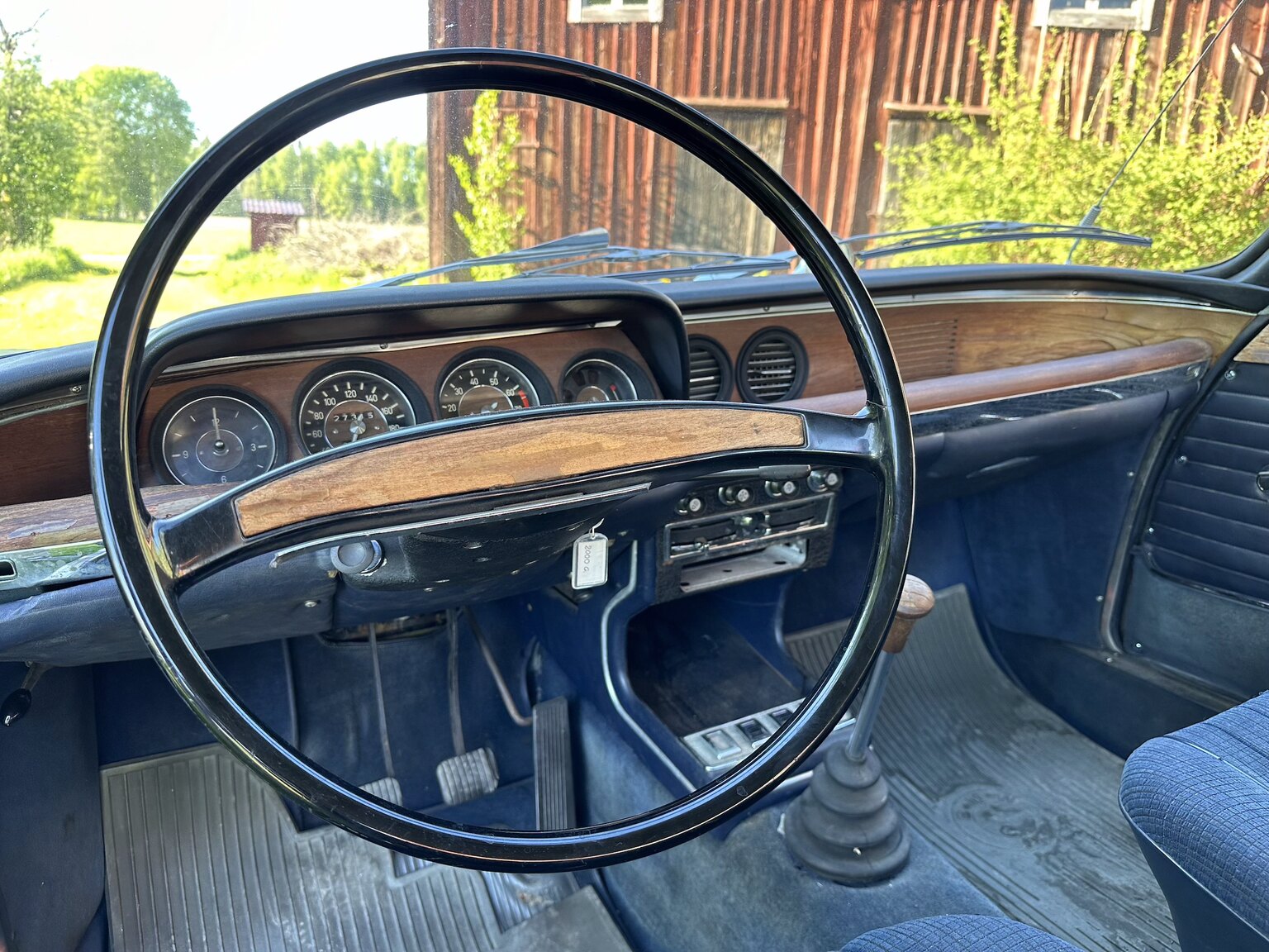 Innenraumfoto von 1968 BMW 2000 CS