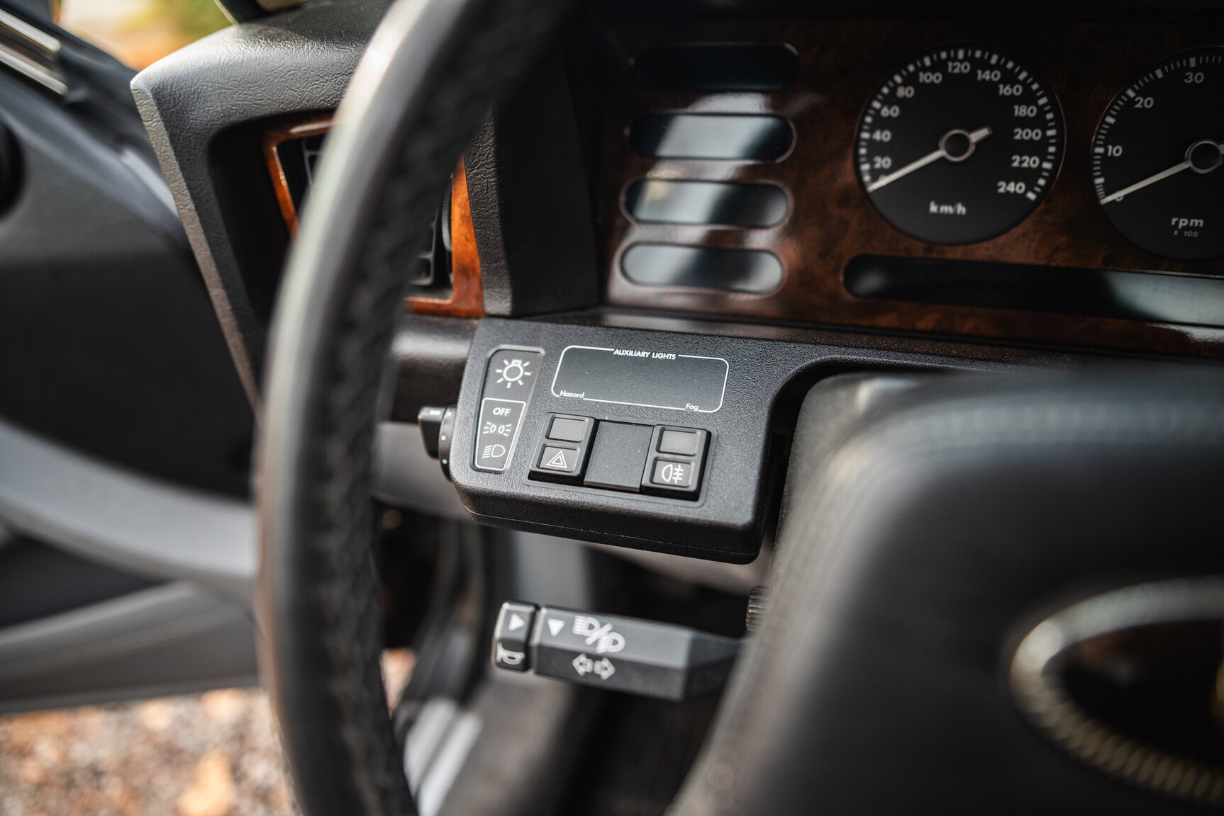 Interiörbild 1988 Jaguar XJ Sovereign