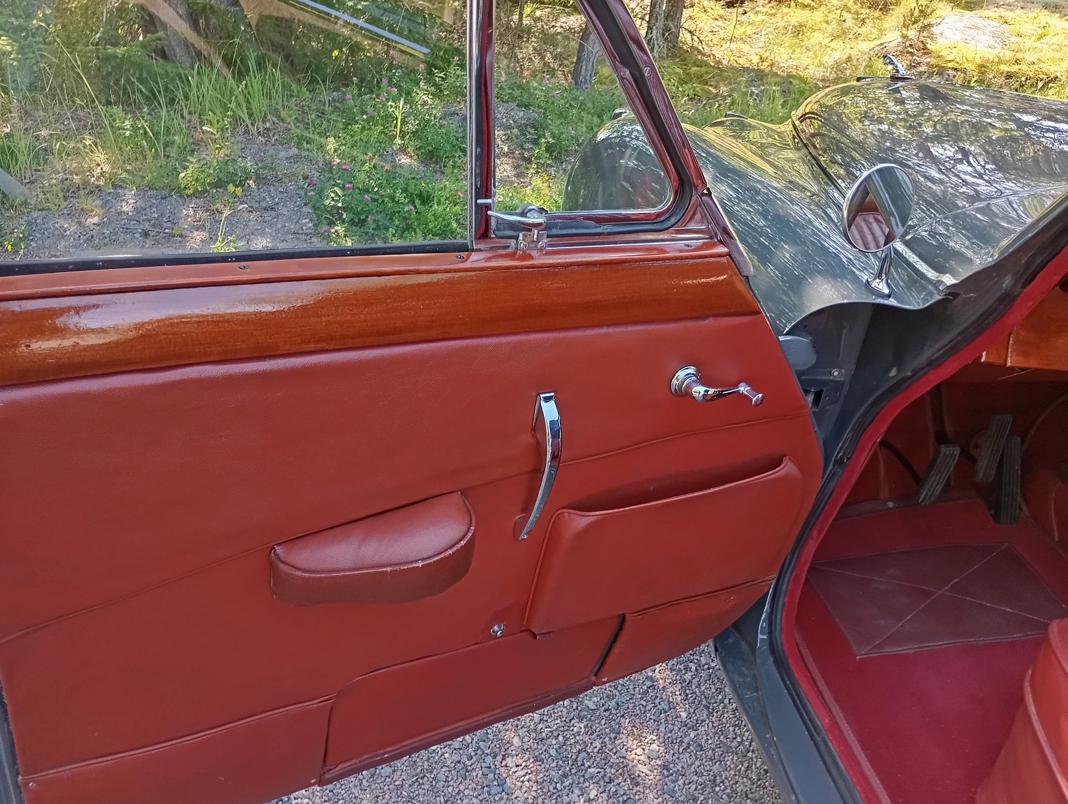 Innenraumfoto von 1954 Jaguar Mark VII