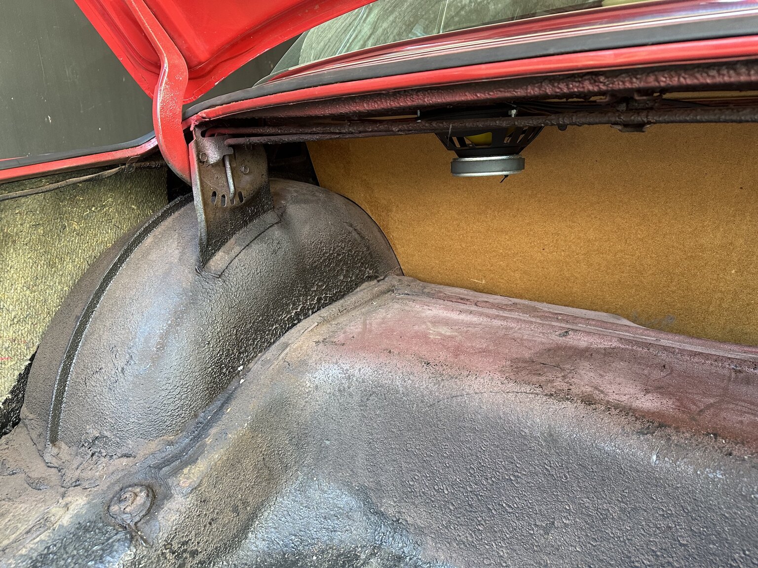 Interiörbild 1955 Dodge Custom Royal Sedan HEMI