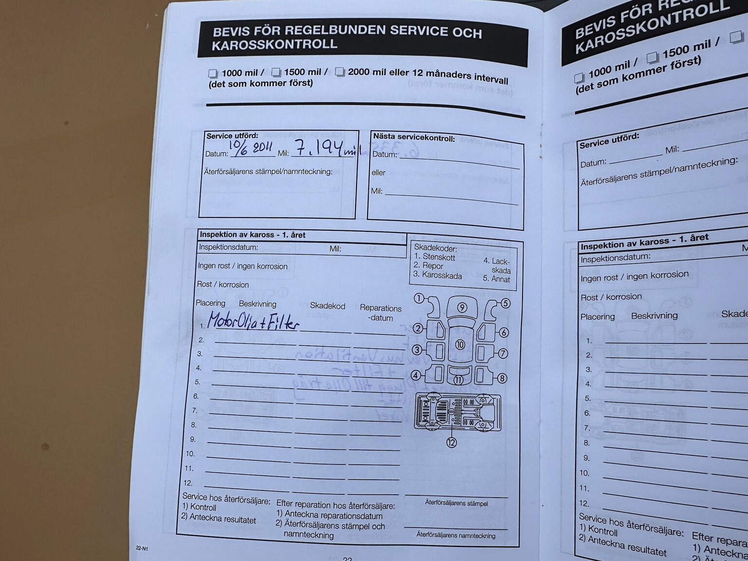 Dokumentation, 1998 Mazda Miata MX-5 NB