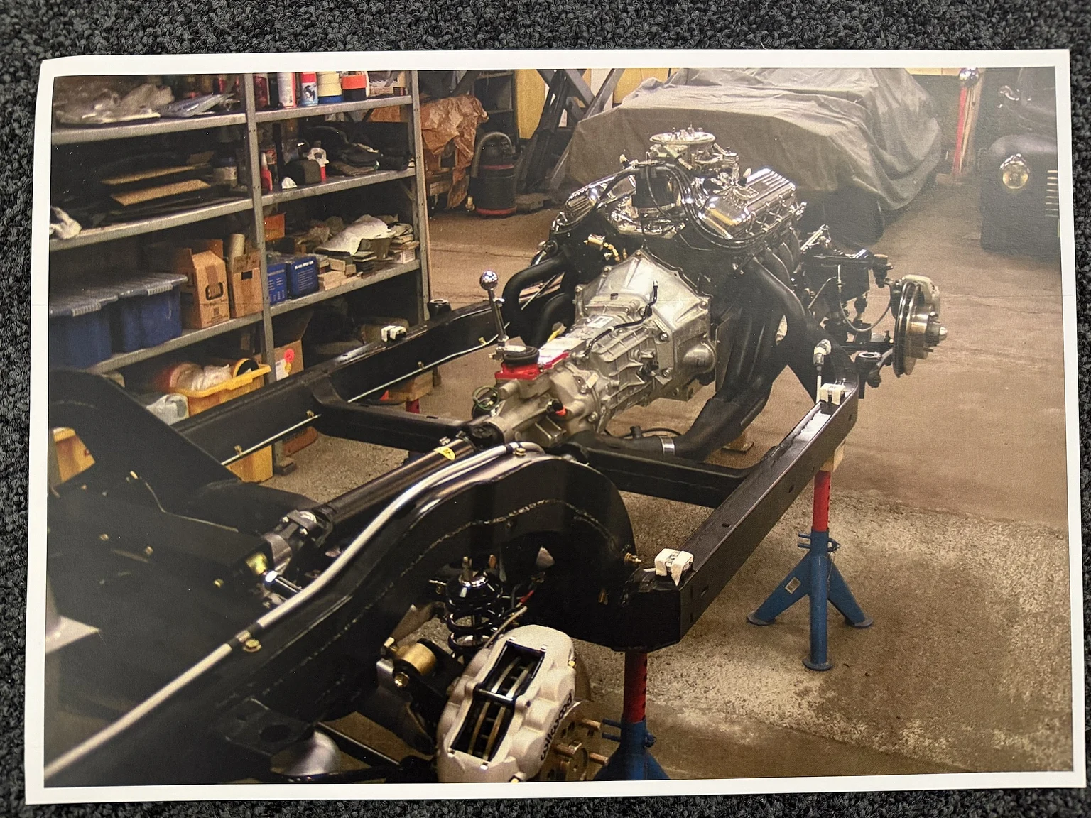 Dokumentation, 1971 Chevrolet Corvette Stingray Special 598 cui V8 795 hk (39)